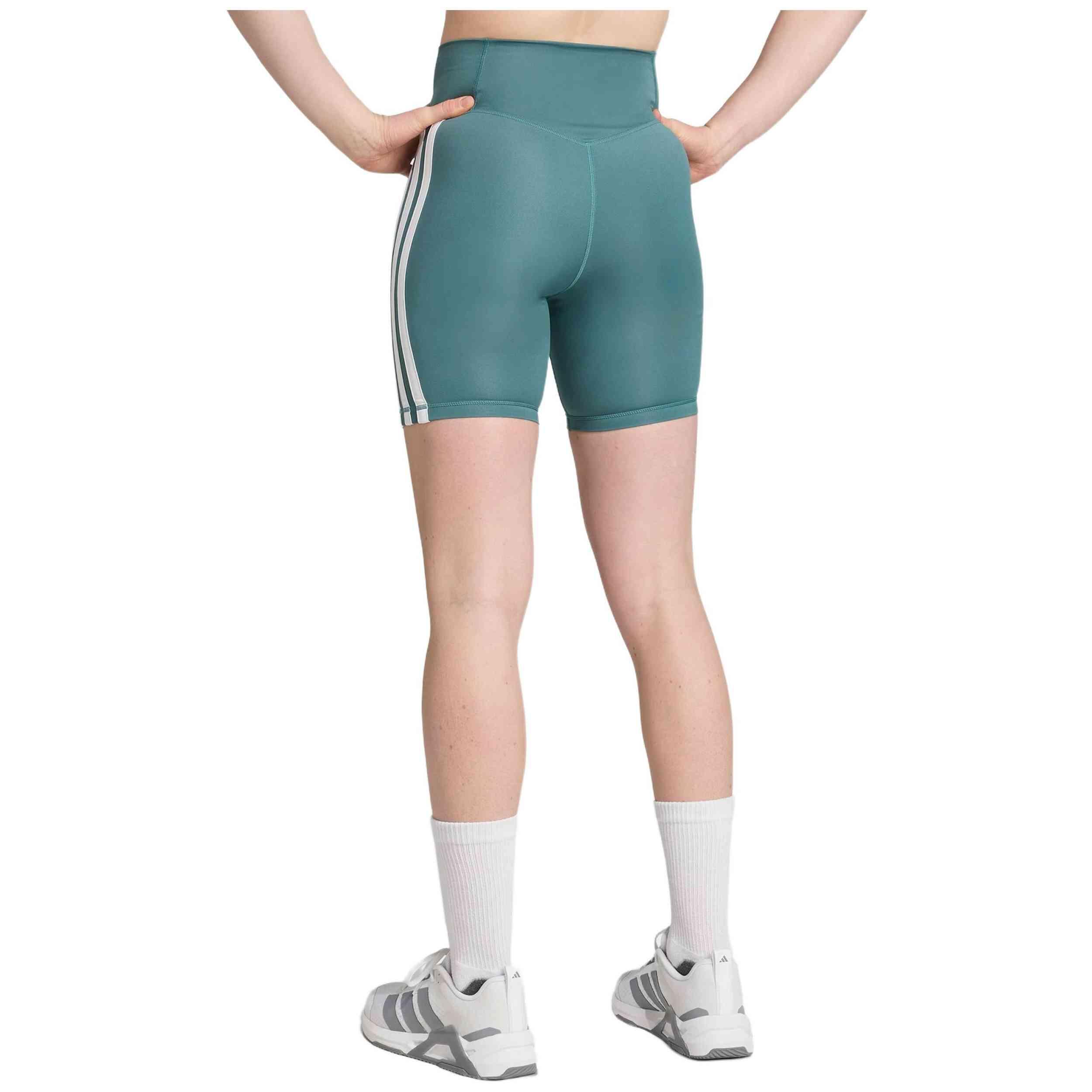 Calção de licra Adidas modelo JY2147 para mulheres 2/5
