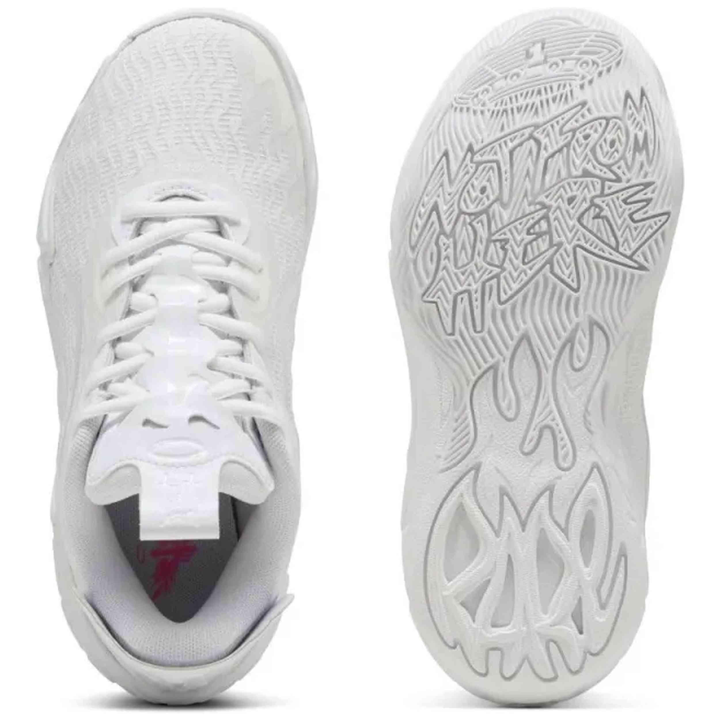 Zapatillas de baloncesto Puma modelo 311321-01 para niños 2/5