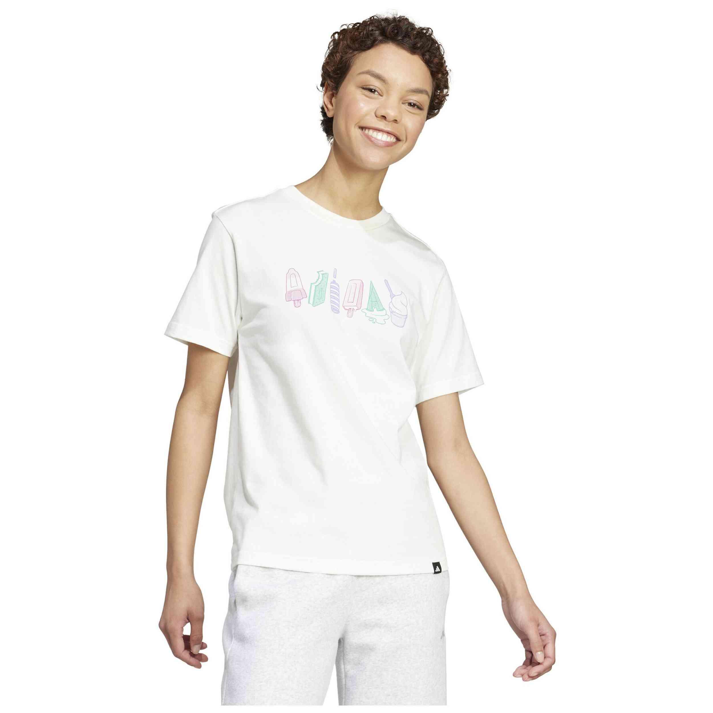 T-shirt Adidas modèle JN8271 pour femmes 2/5