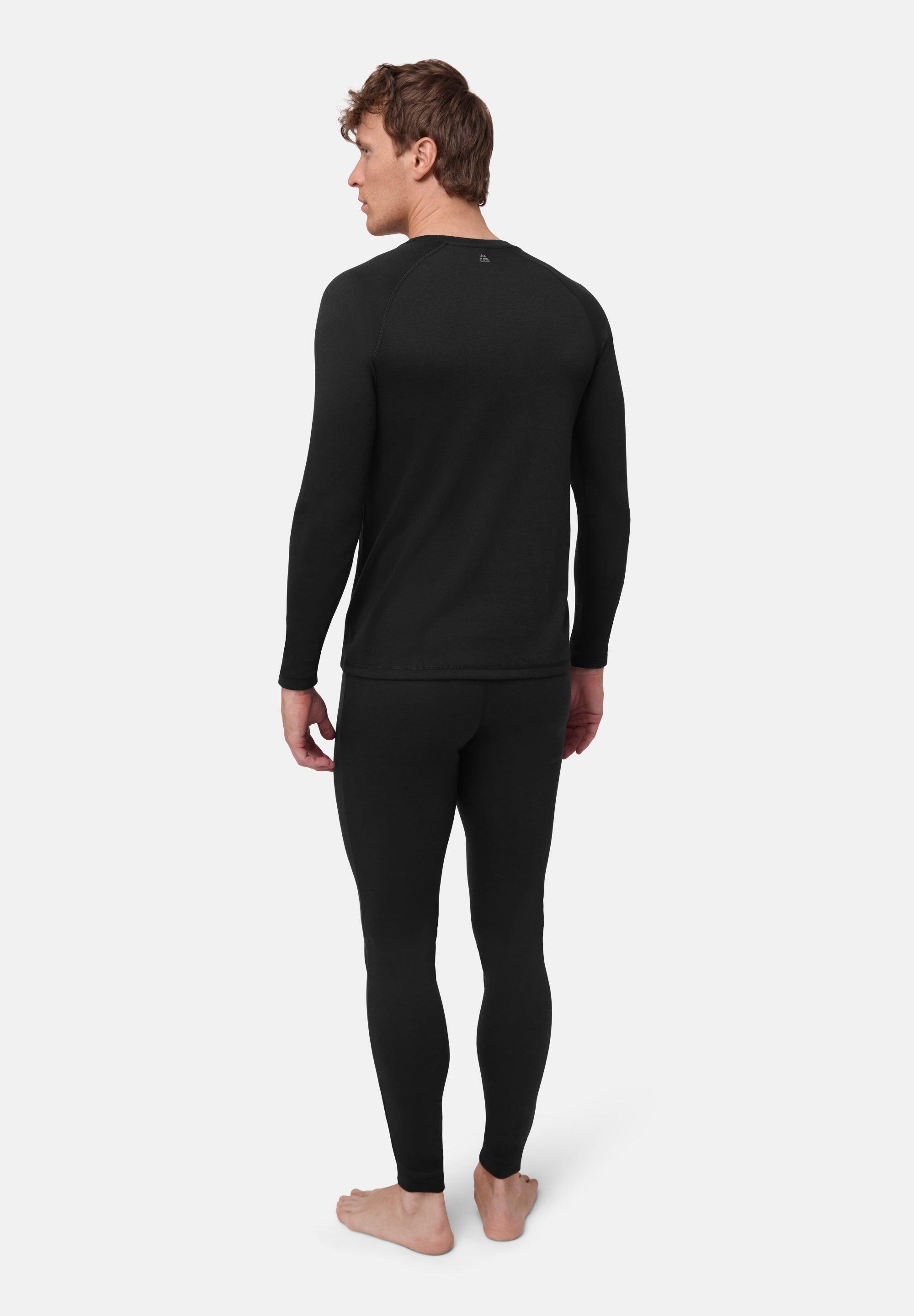 Set Base Layer Unisex 2 Pack Cálido Reciclado Camiseta y Pantalón 3/6