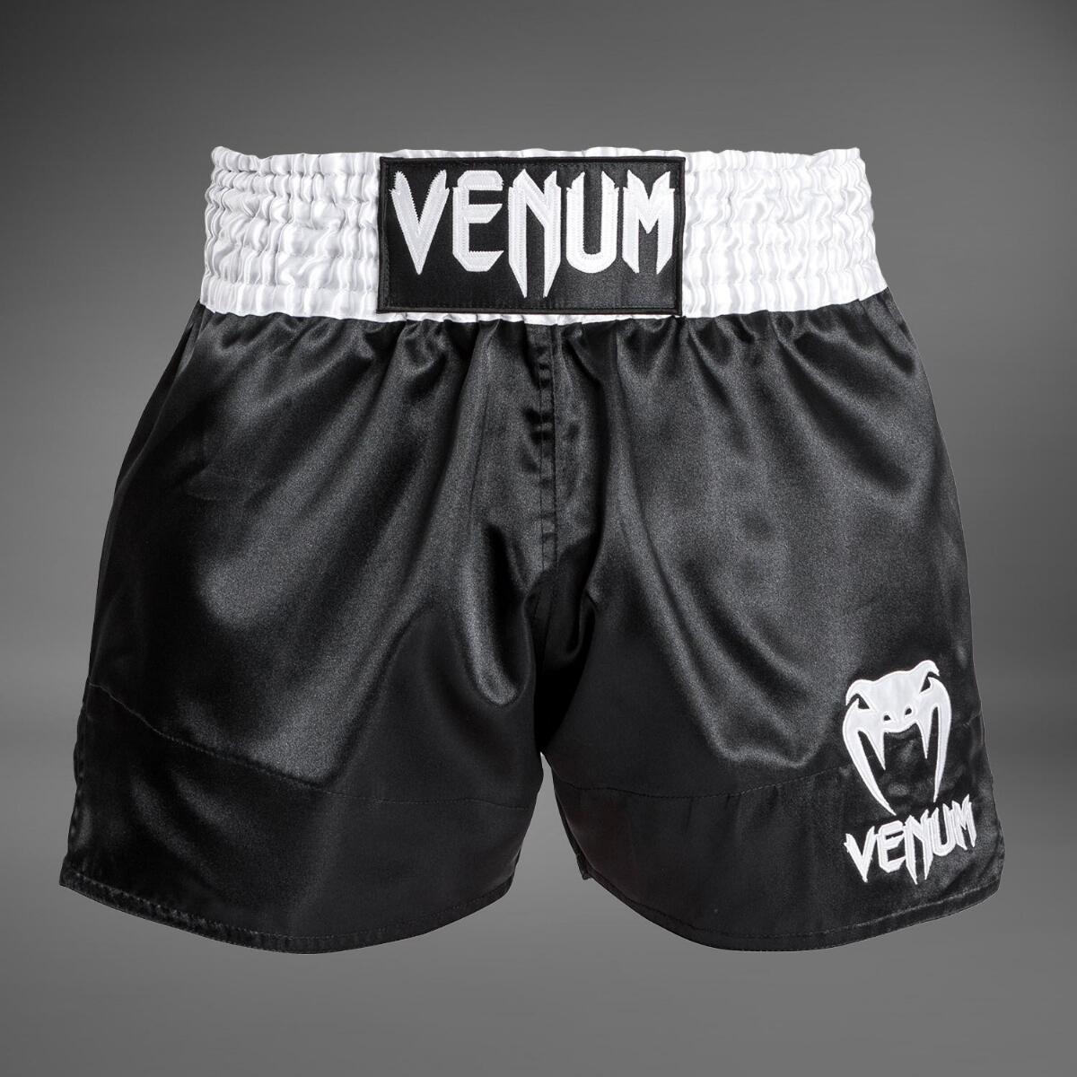 VENUM Venum Classic Muay Thai Shorts White-Black-White S