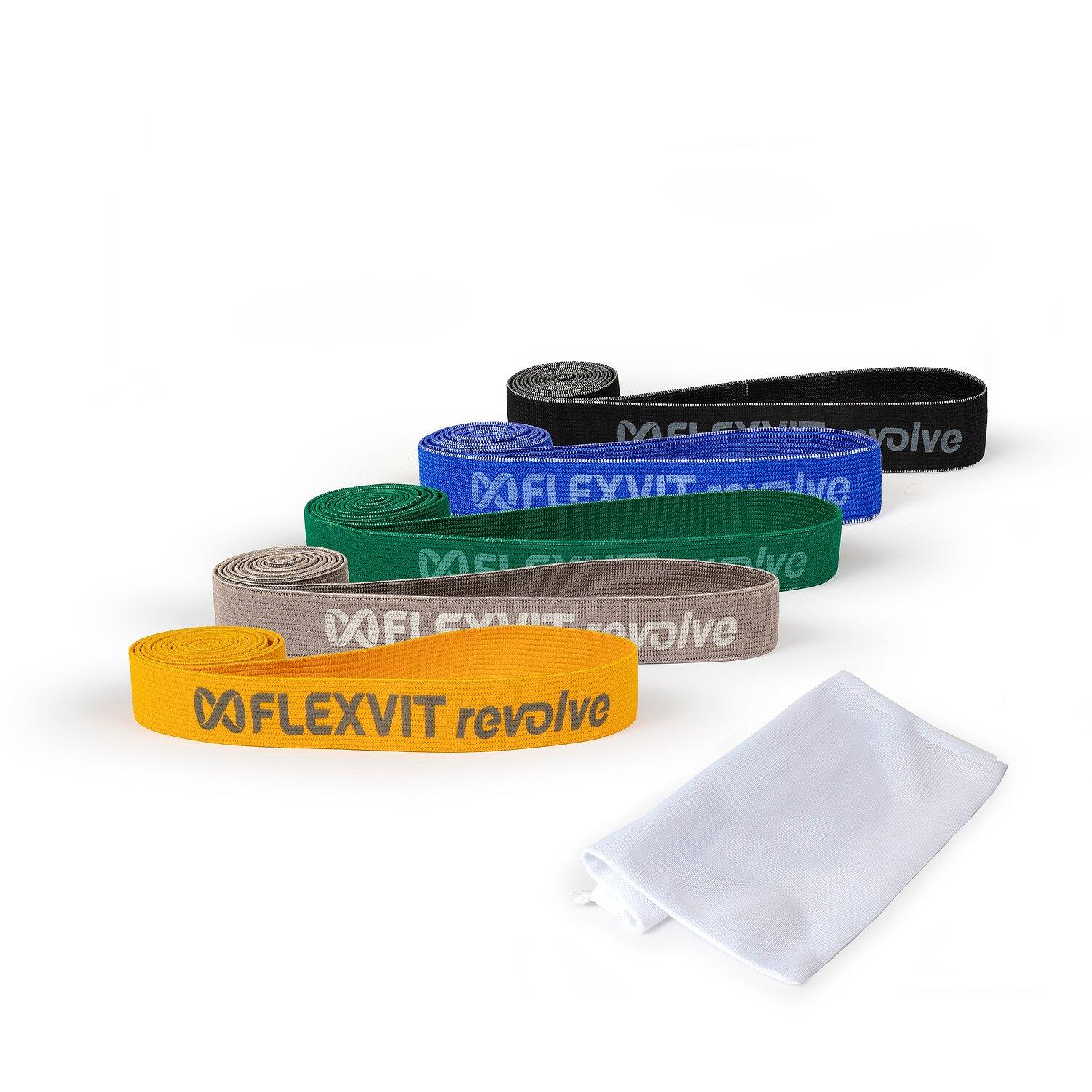 FLEXVIT Powerbands Revolve 5er-Set "Pentathlon" 2/4