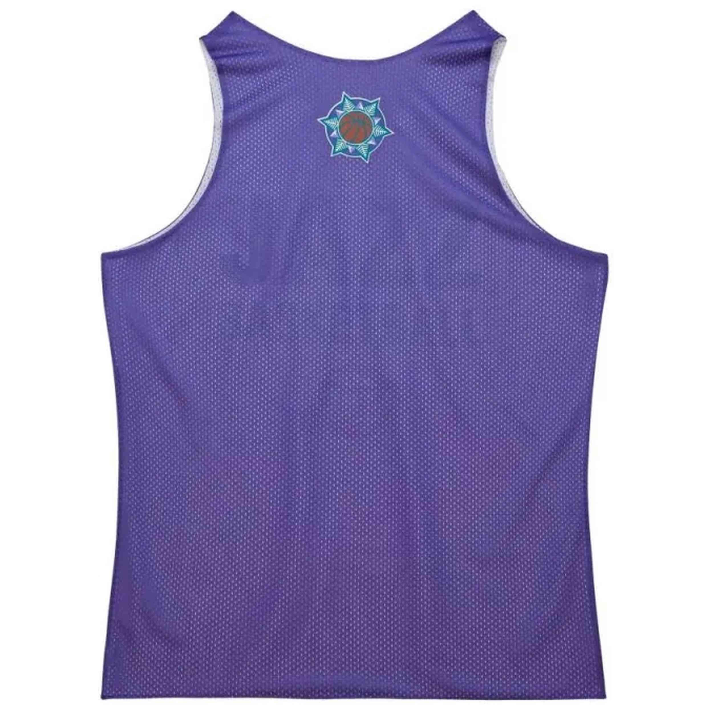 Maillot de basket Mitchell & ness modèle TMTK6913-UJAYYPPPMTBK pour homme 2/4