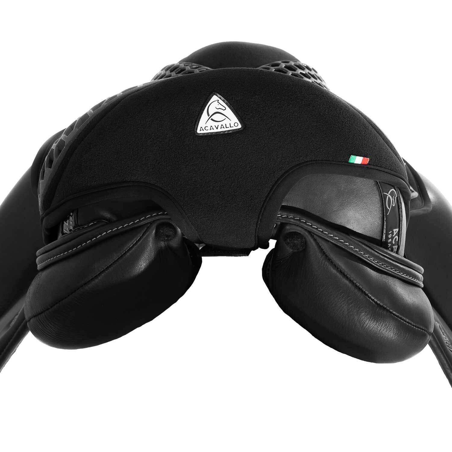 Housse de selle dressage pour cheval Acavallo Gel Out Ortho-Pubis 3/4