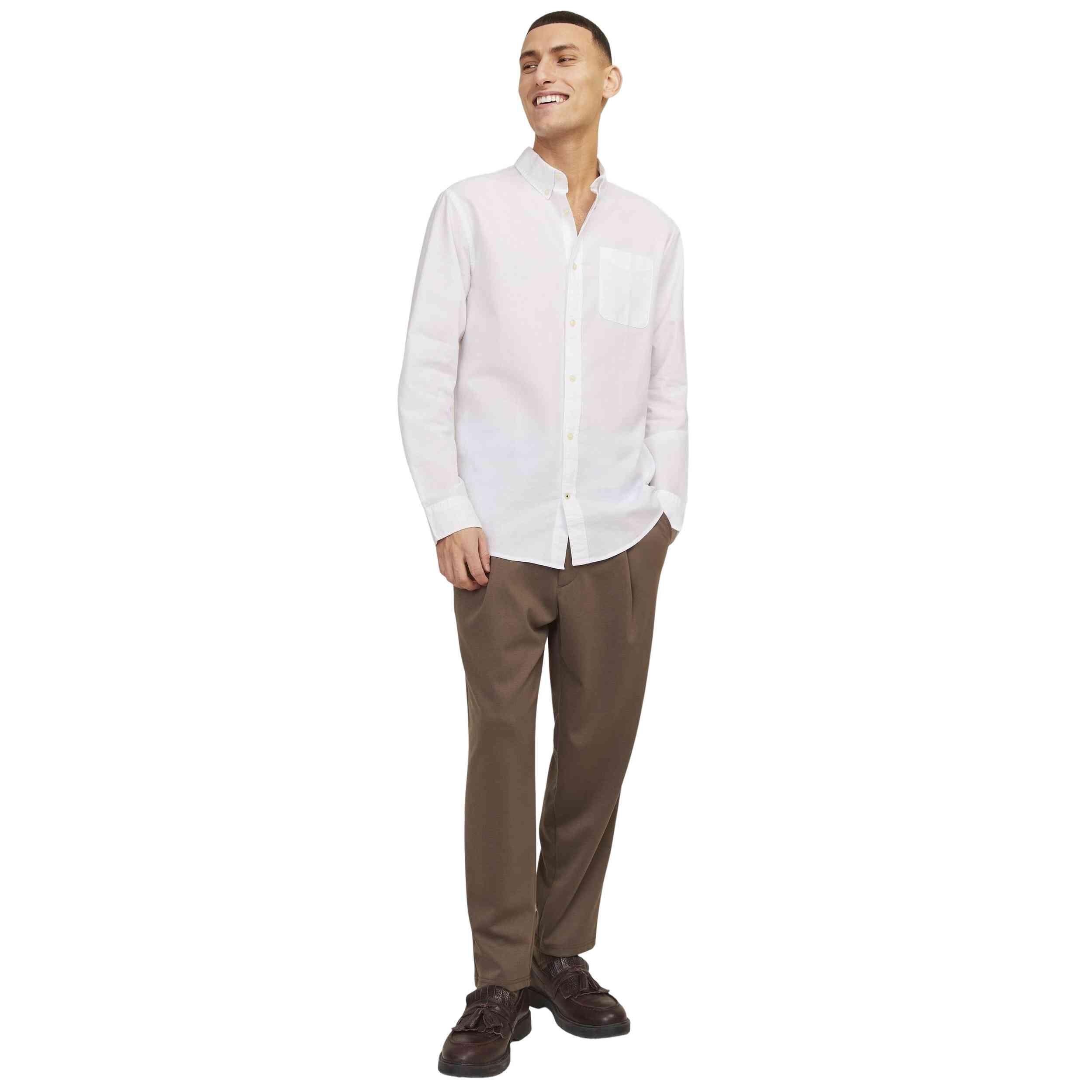 Camisa Jack&jones modelo 12182486-BLANCO para hombre 2/5