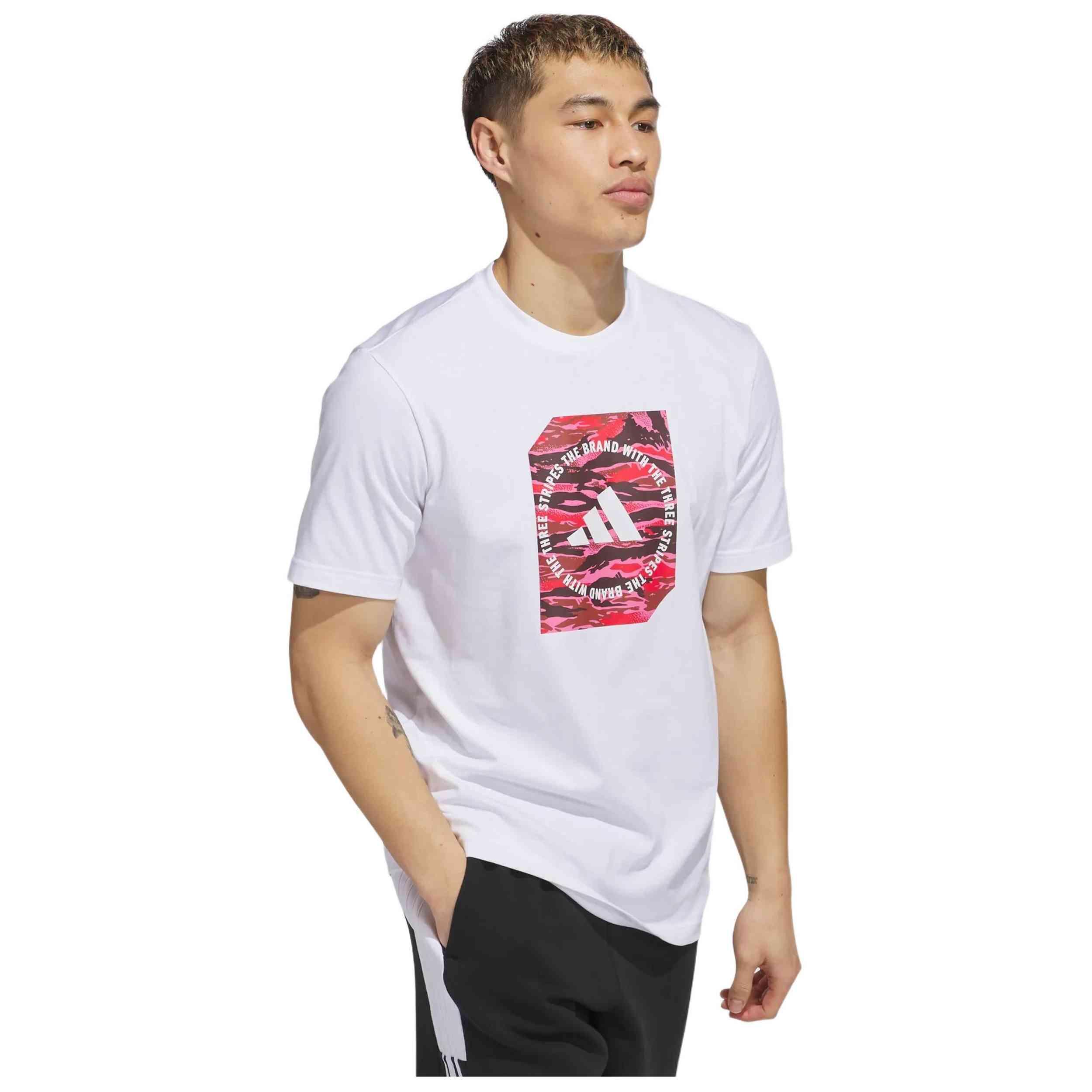 T-shirt met korte mouwen Adidas model JI6763 voor mannen 3/5