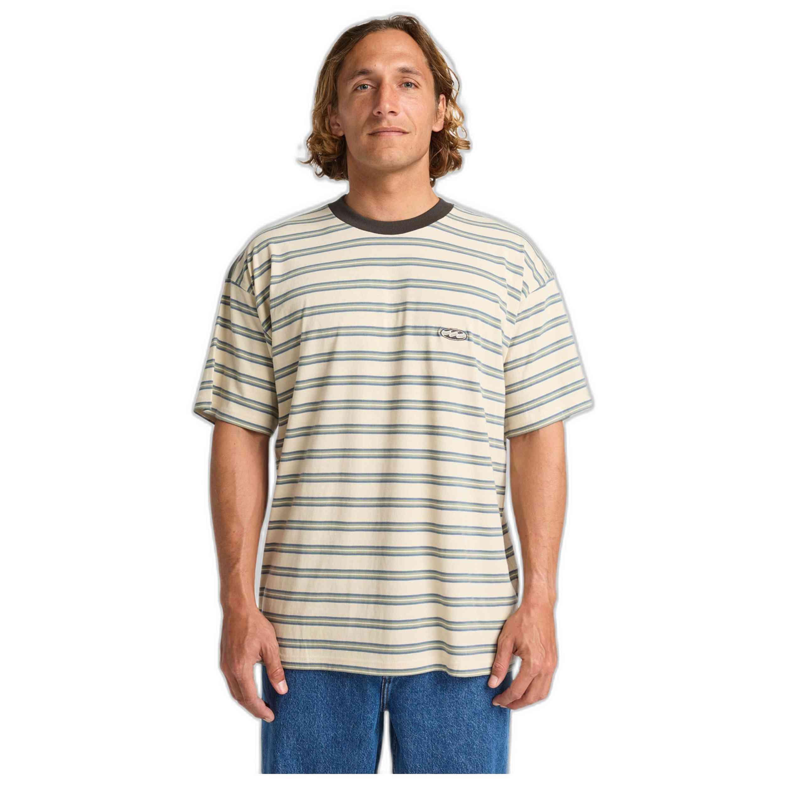 Billabong - T-shirt Billabong Modèle Ebykt00111-tfh0 Pour Homme - T-shirt Manches Courtes - Bleu - Decathlon