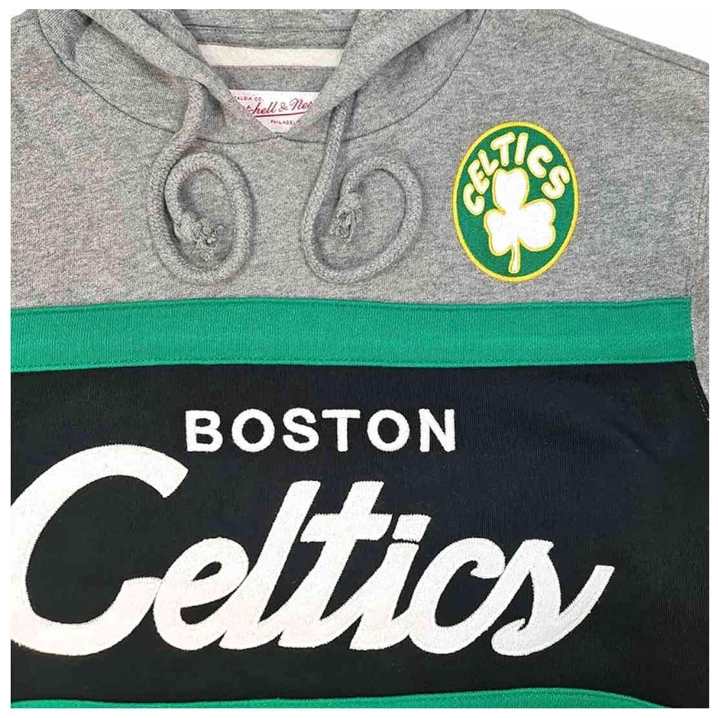 Sudadera con capucha Mitchell & ness modelo FPHDSC19029-BCEBLCK para unisex 3/3