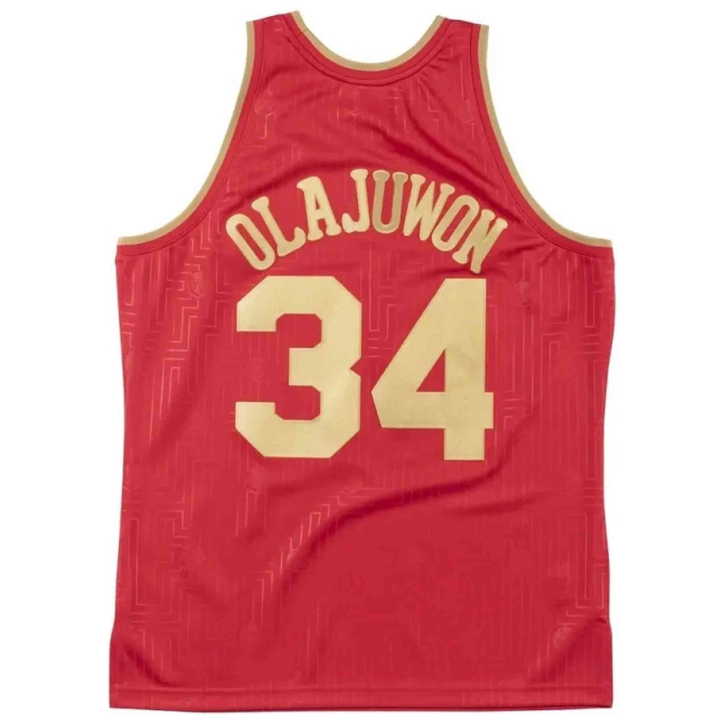 Maillot de basket Mitchell & ness modèle SMJYBW19065-HRORED194HOL pour homme 2/2