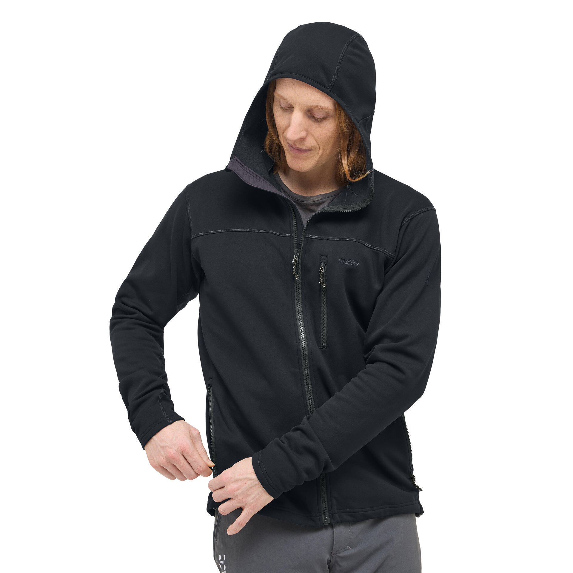 HAGLÖFS Hooded jacket Haglöfs Rosson Mid