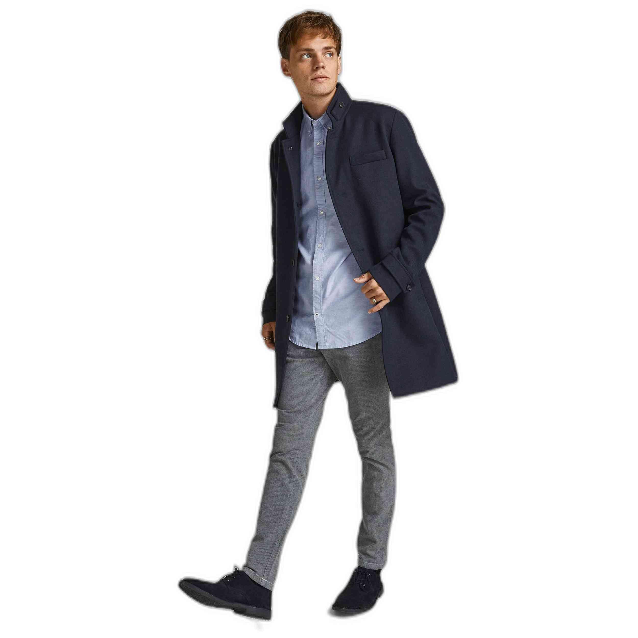 Hemd Jack&jones Modell 12182486-CELESTE für männer 3/4