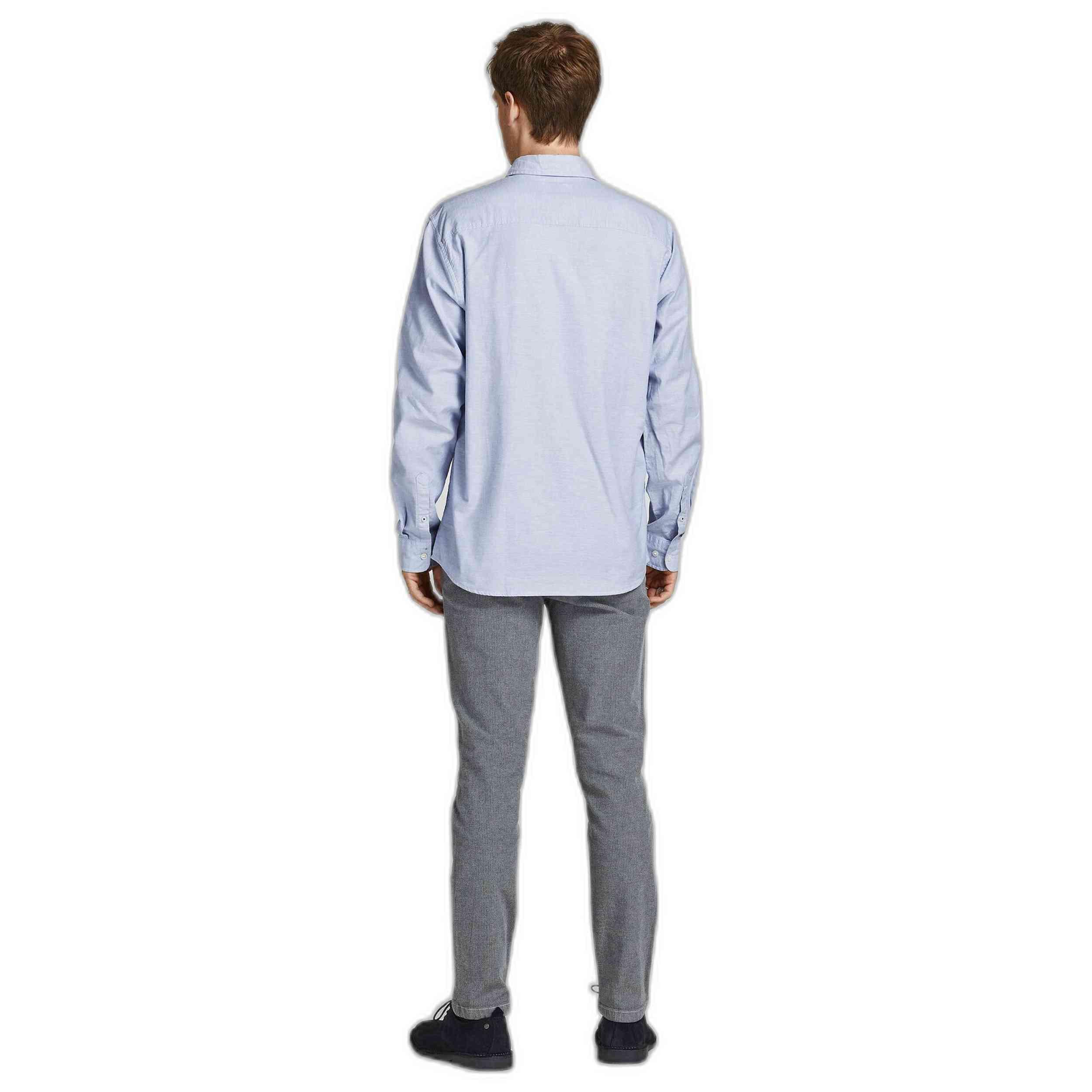 Hemd Jack&jones Modell 12182486-CELESTE für männer 4/4
