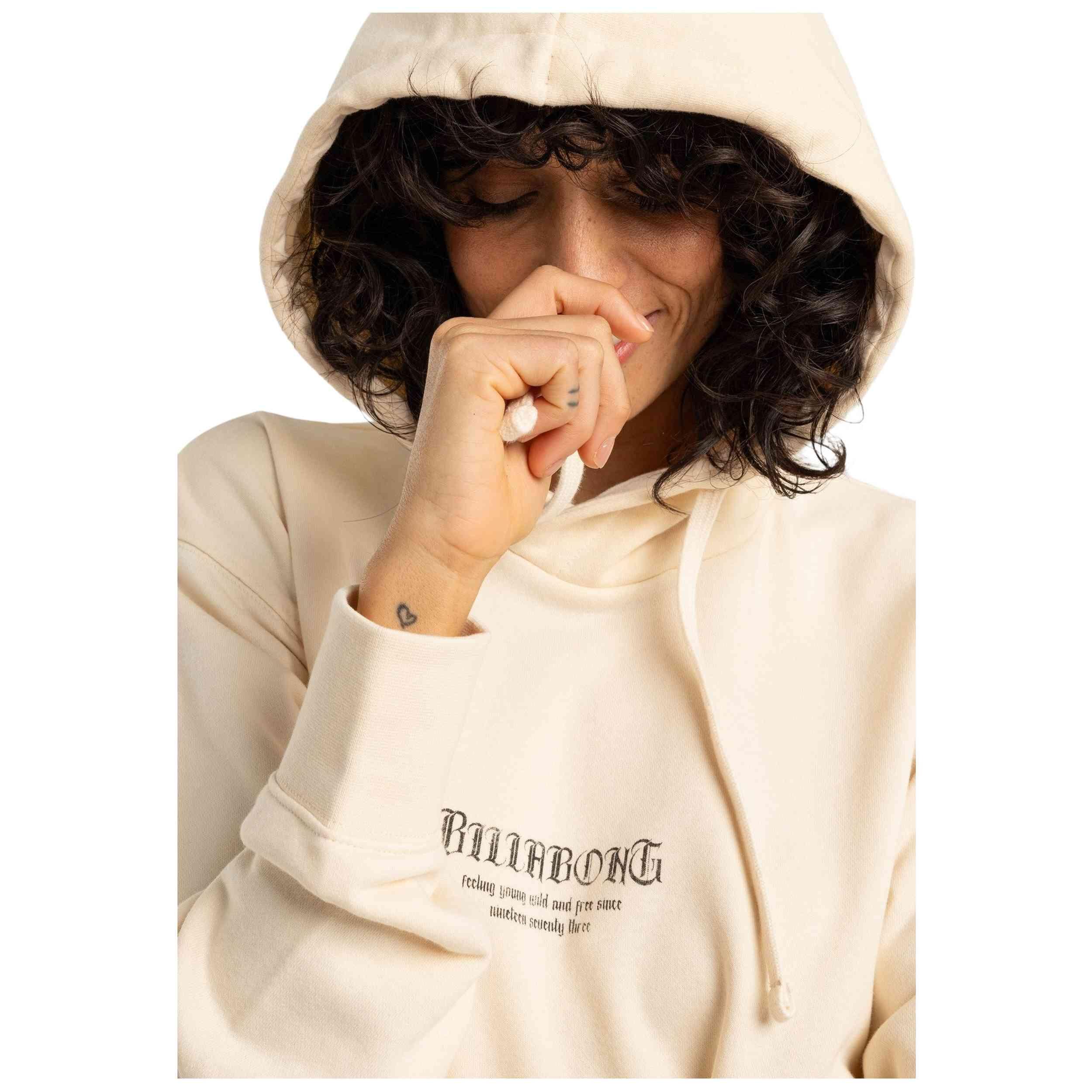 Sweat à capuche Billabong modèle EBJSF00164-WCP pour femmes 4/5