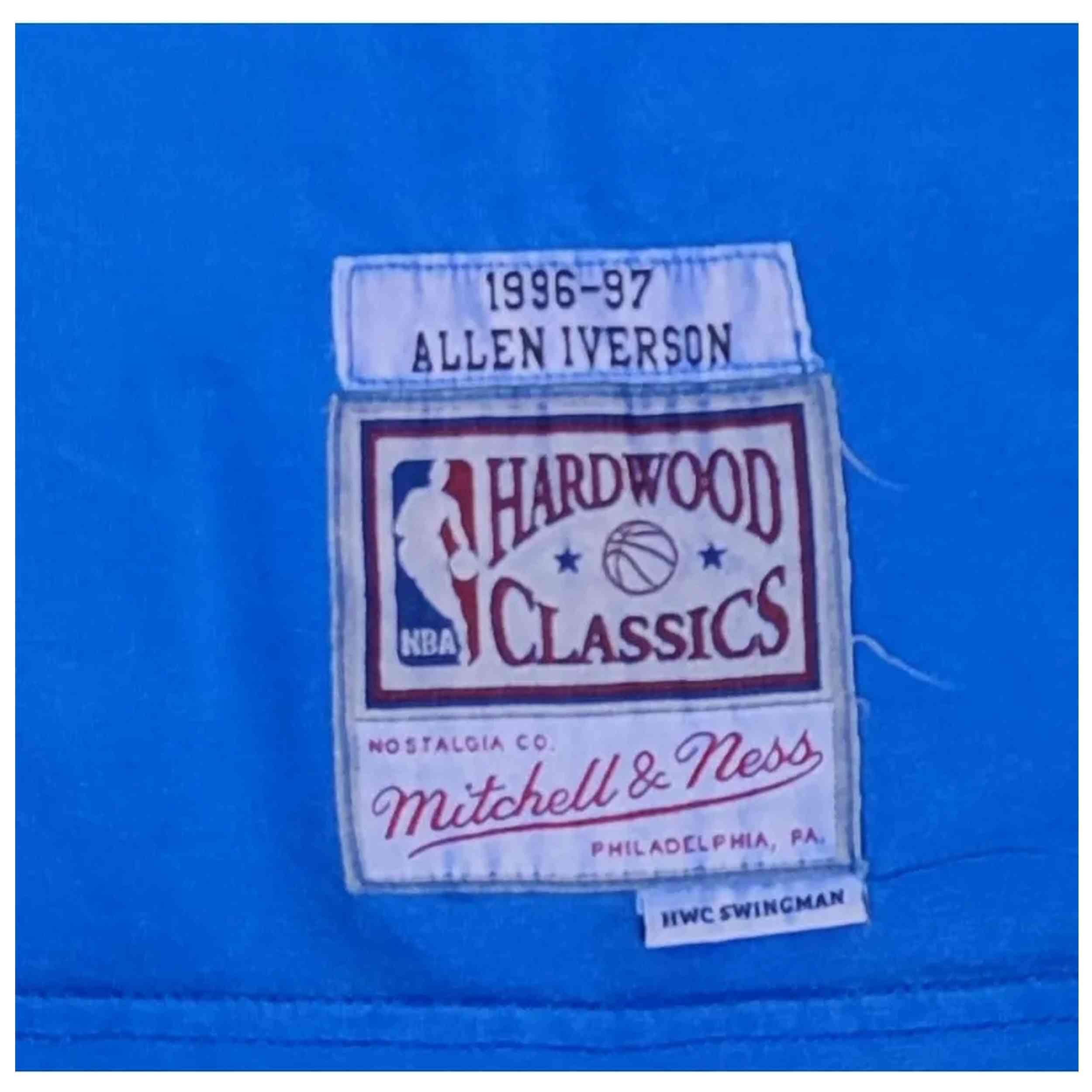 Maillot de basket Mitchell & ness modèle SMJYNG18443-P76ROYA96AIV pour homme 3/3