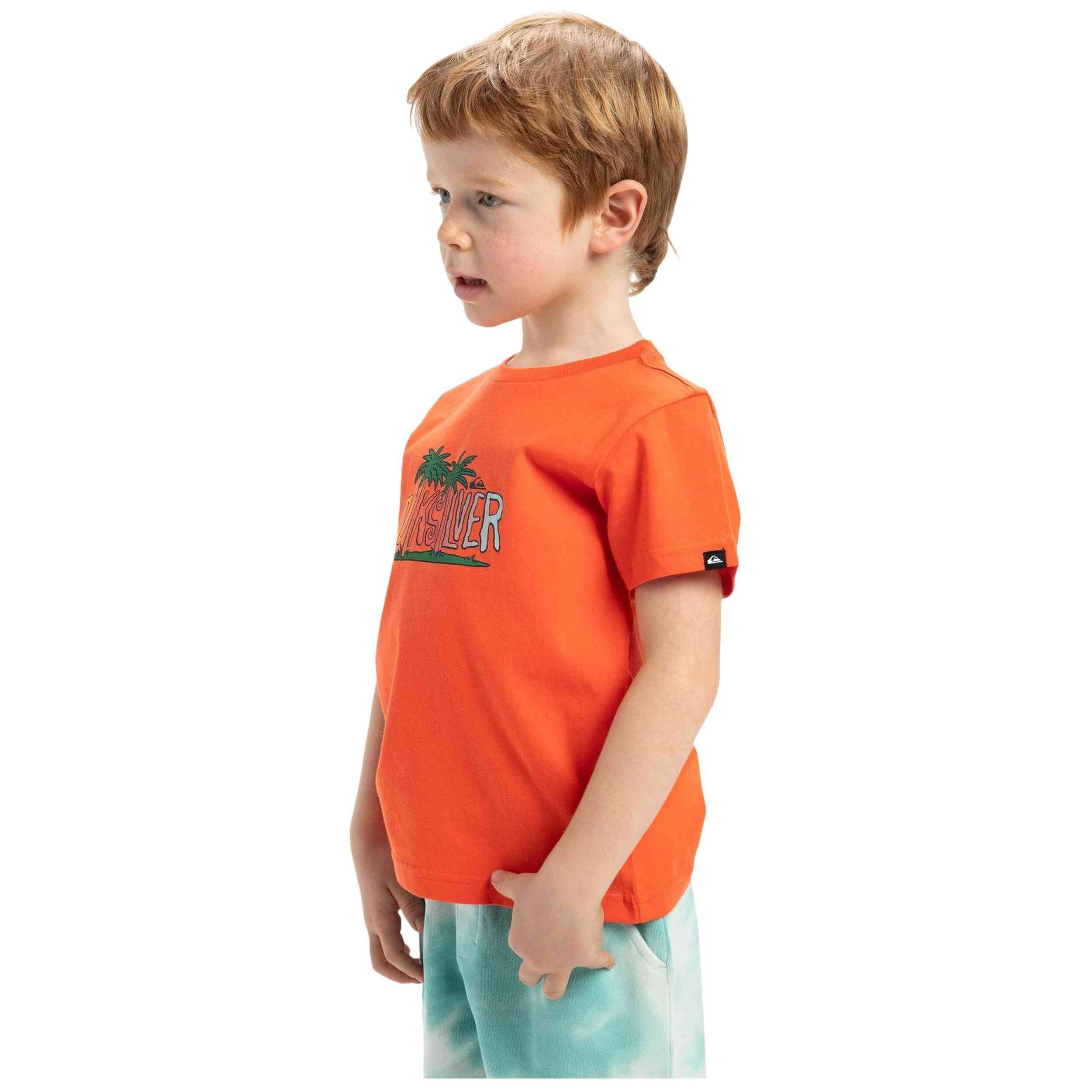 T-shirt Quiksilver modèle 077-50522619937107 pour enfants 5/5
