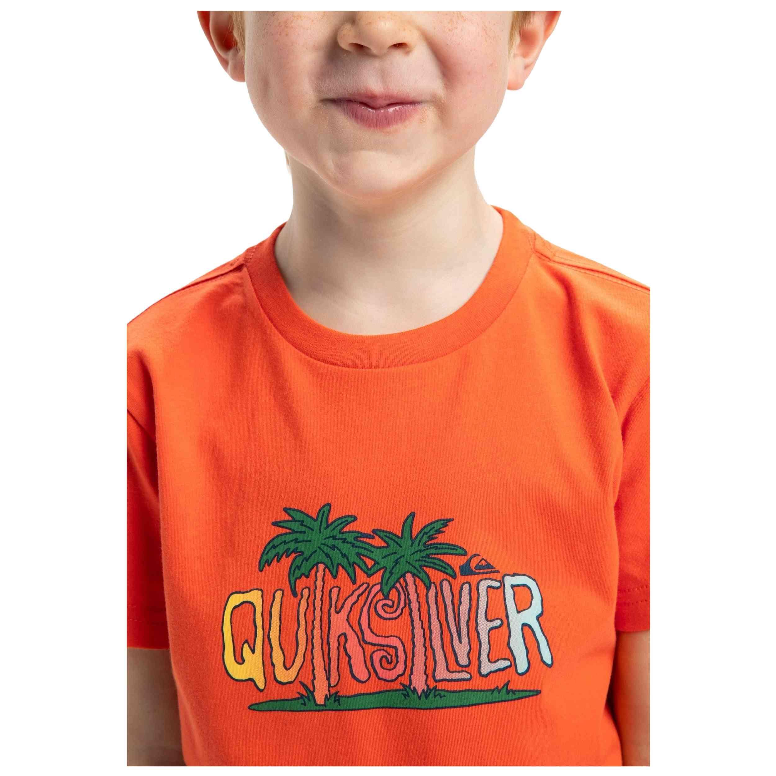 T-shirt Quiksilver modèle 077-50522619937107 pour enfants 4/5