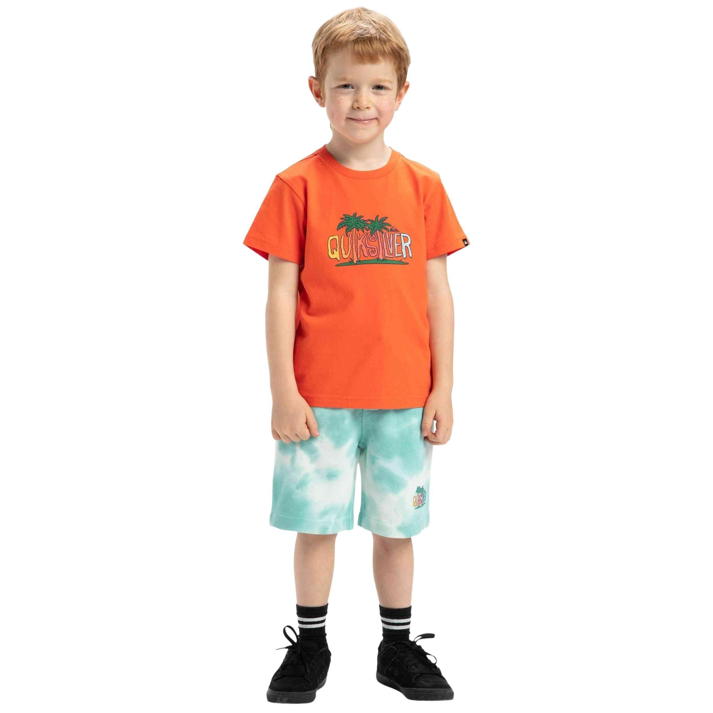 T-shirt Quiksilver modèle 077-50522619937107 pour enfants 1/5