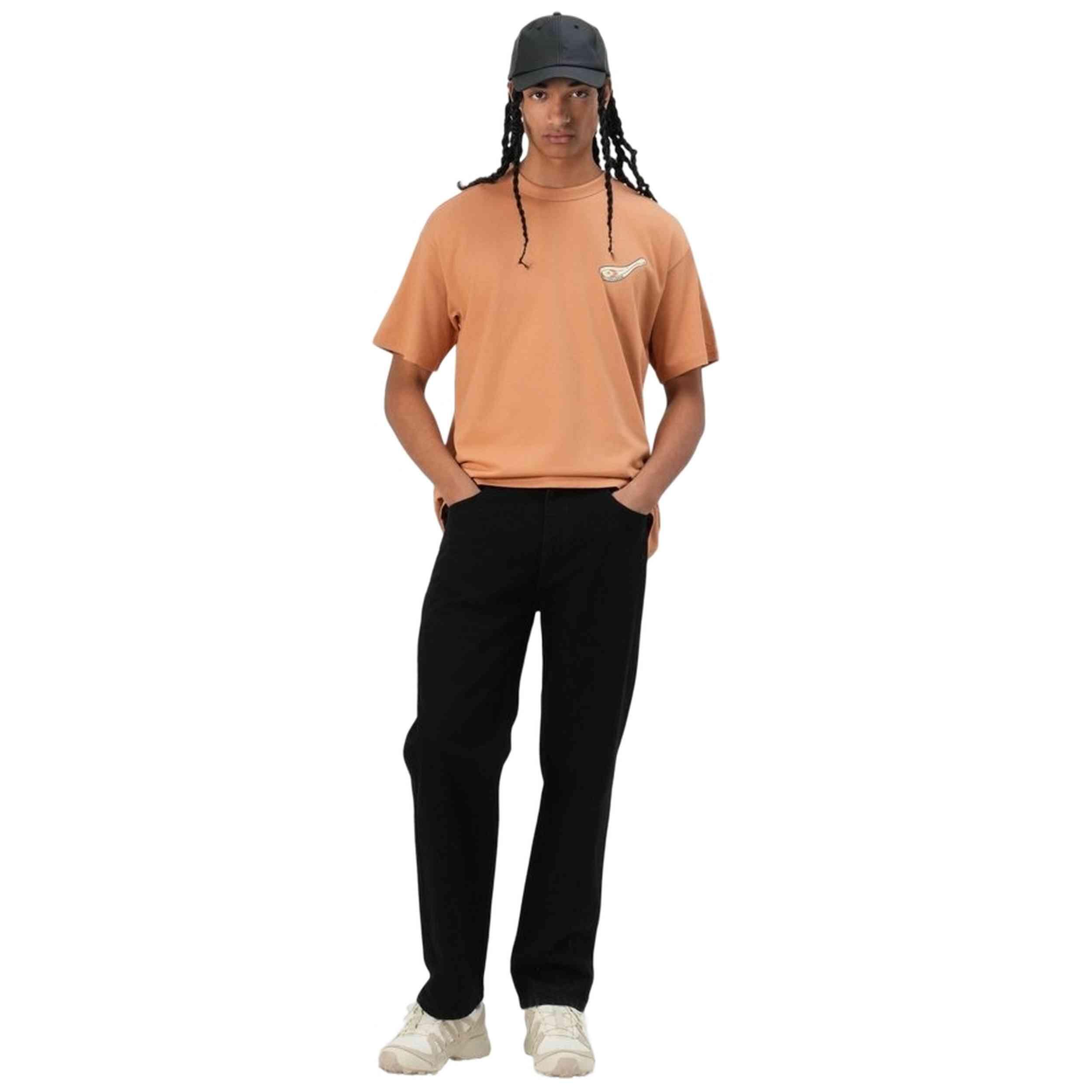 Maglia a maniche corte Converse modello 10027737-A03 per uomini 3/4