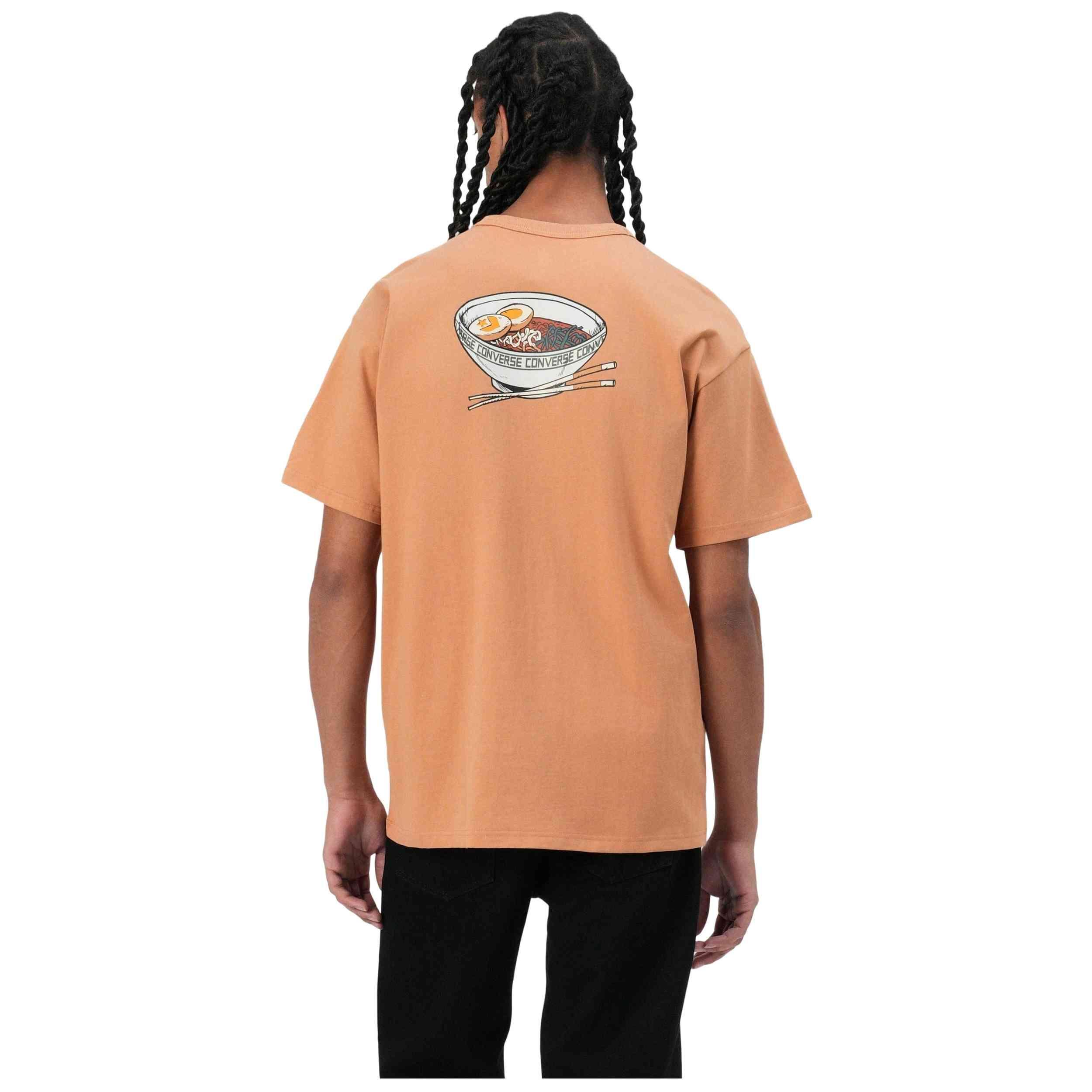 Maglia a maniche corte Converse modello 10027737-A03 per uomini 2/4