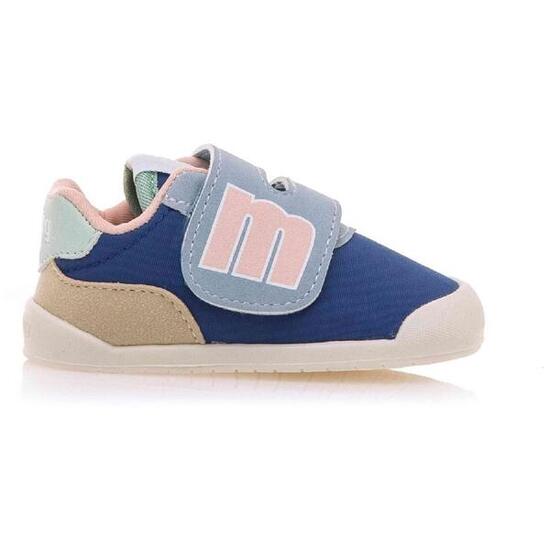 Zapatillas caminar Niños barefoot MTNG KIDS Free baby Azul