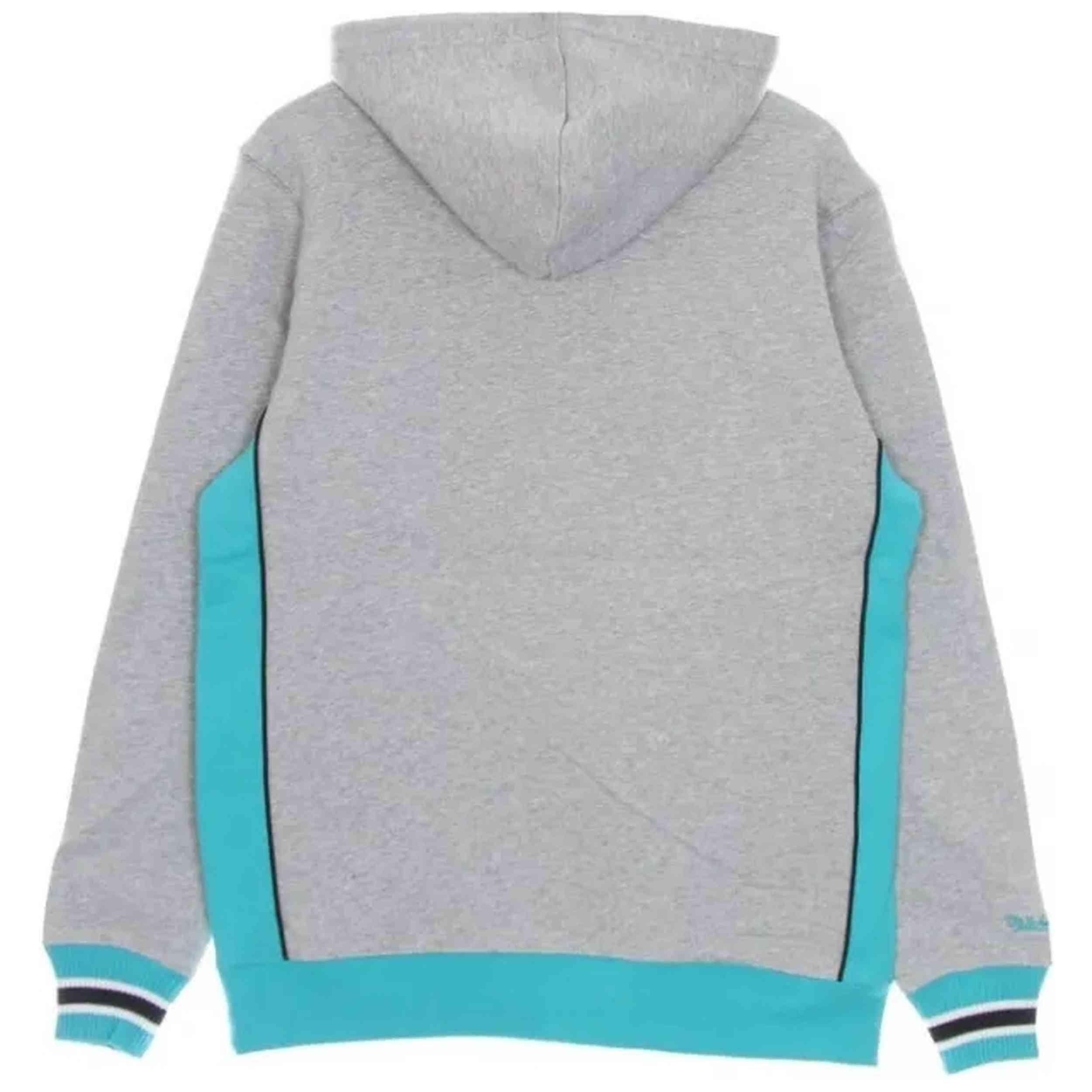 Sweat à capuche Mitchell & ness modèle FPHD1040-MGRYYPPPGYHT pour homme 3/4