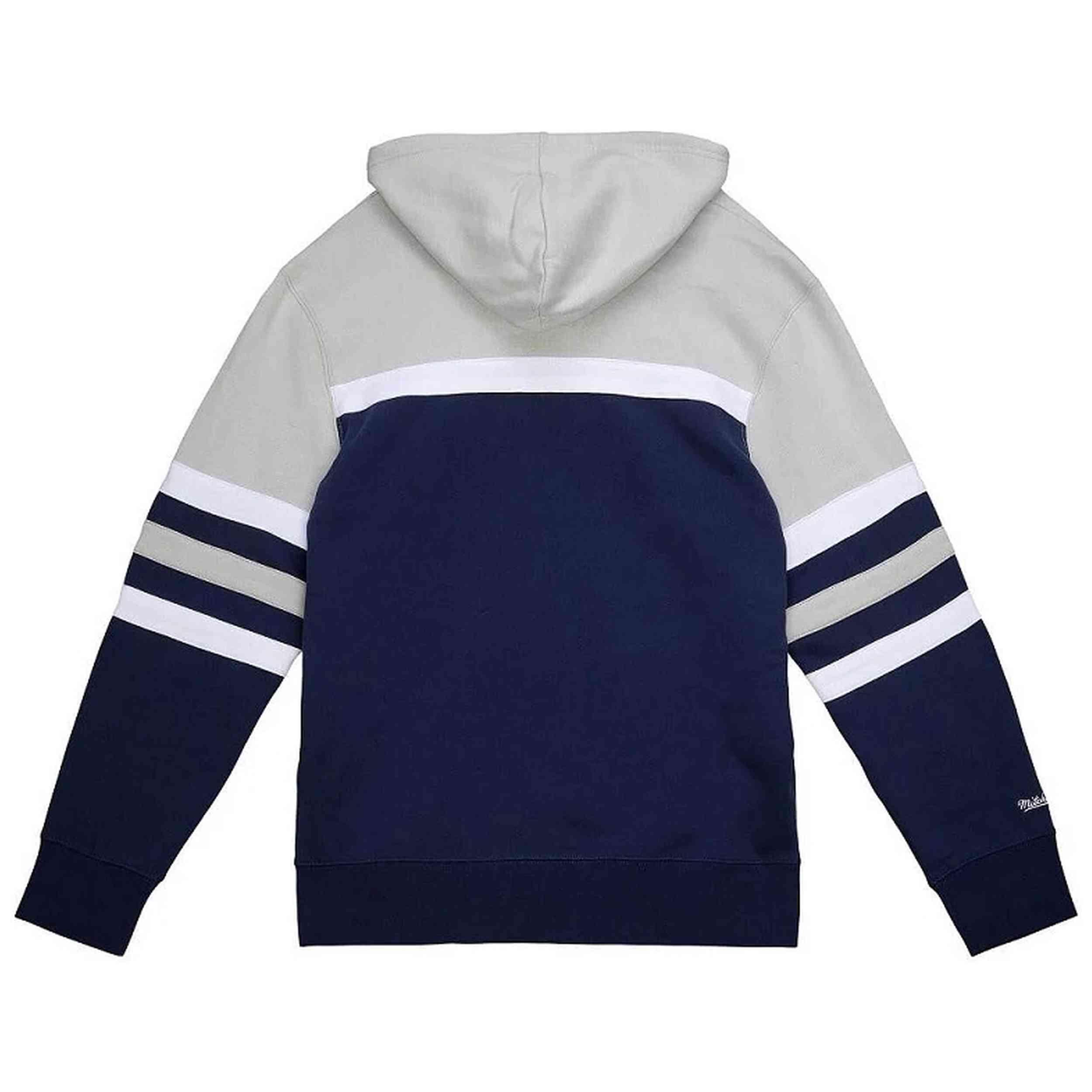 Felpa con cappuccio Mitchell & ness modello FPHDSC19029-GTWNAVY per uomini 2/3