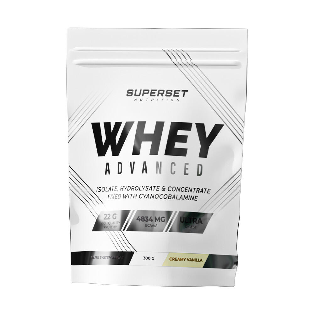Wei-eiwit - 100% Whey Proteine Advanced (300g) - Romige Vanille 2/5