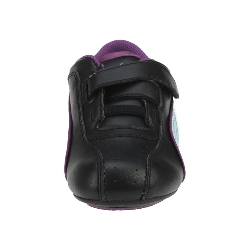 Pantofi sport fete Puma Talulla Glamm V, black-blue-grape 27