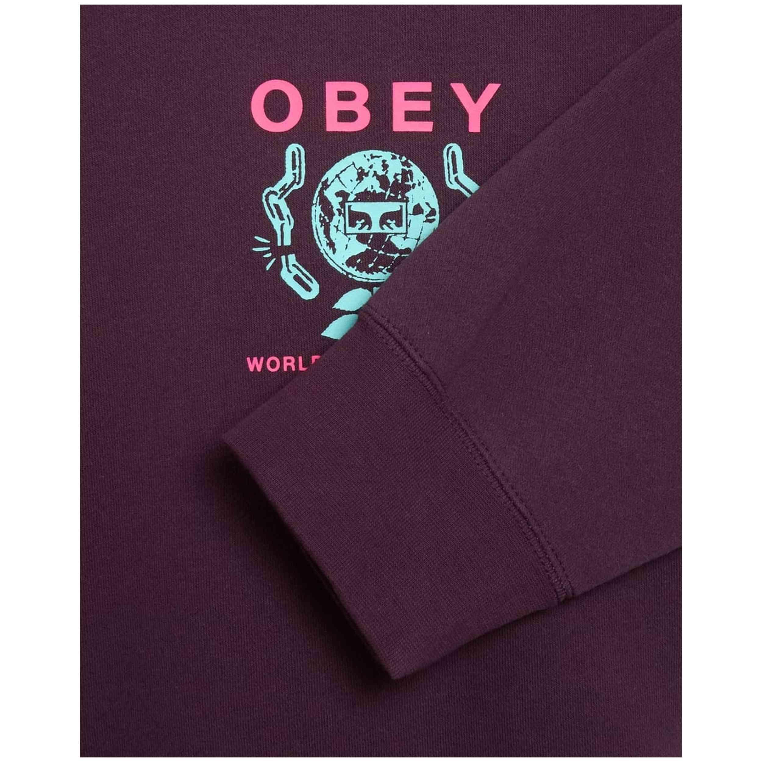 Felpa con cappuccio Obey clothing modello 112843942-PLP per uomini 4/4