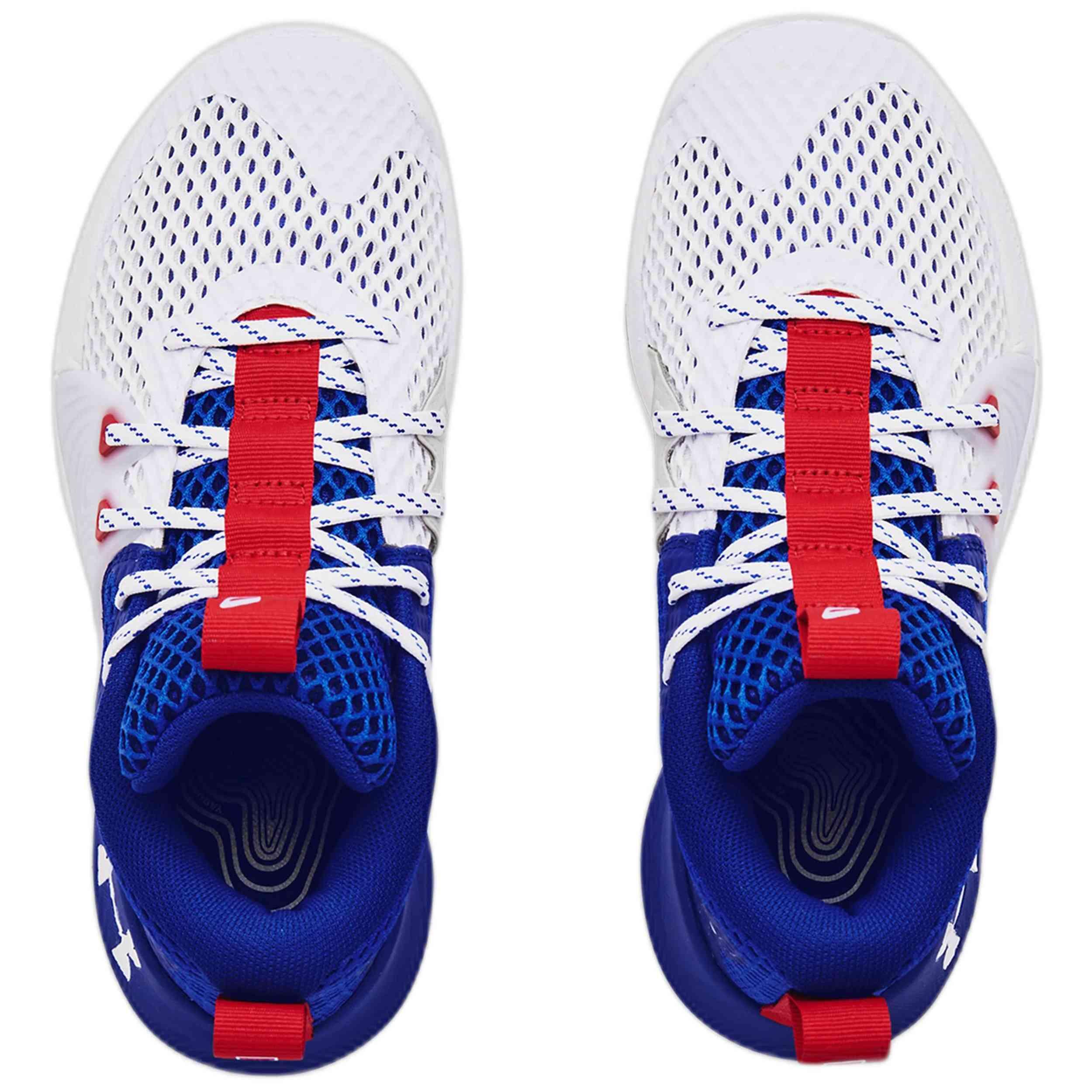 Chaussures de basket-ball Under armour modèle 3023529-107 pour enfants 5/5