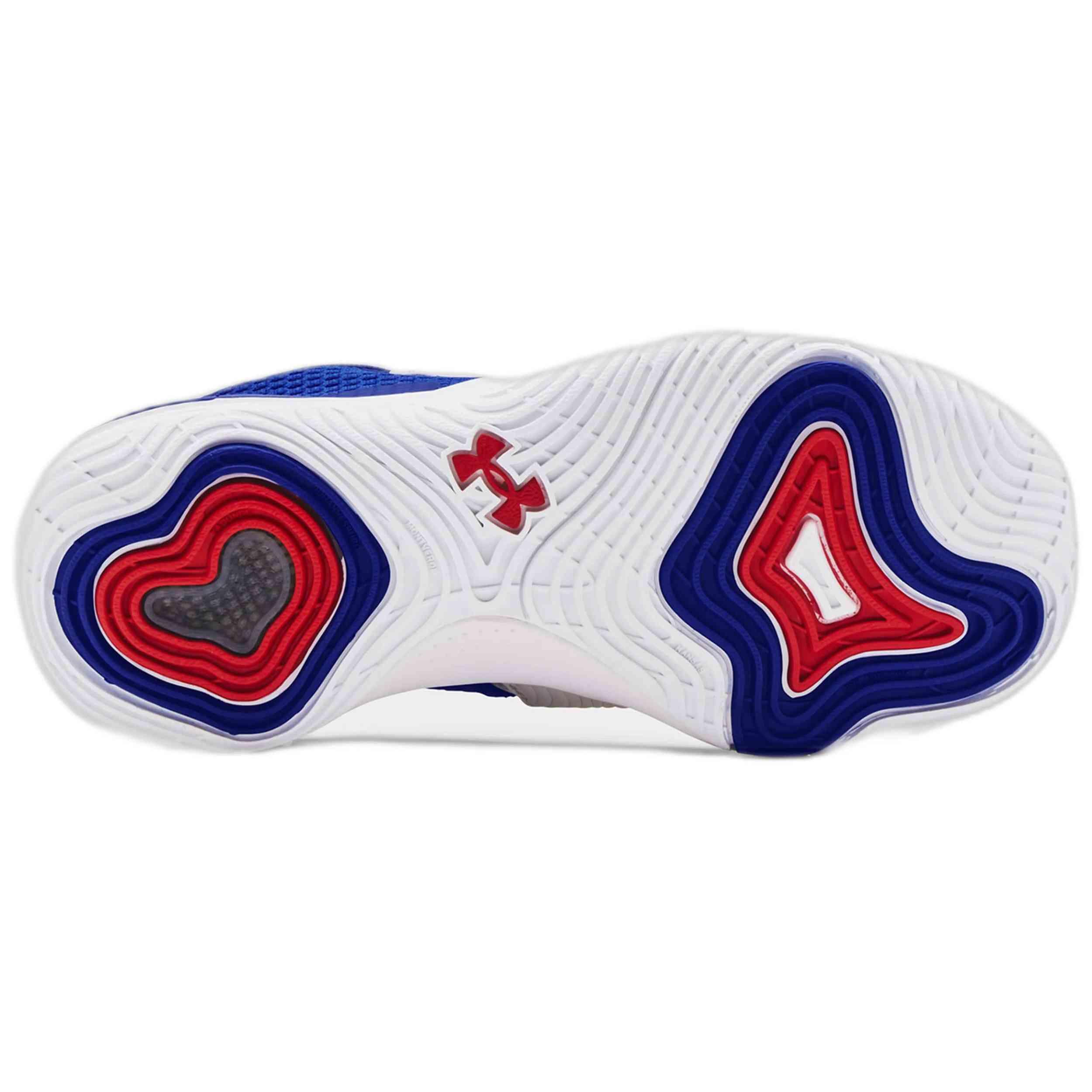Chaussures de basket-ball Under armour modèle 3023529-107 pour enfants 4/5