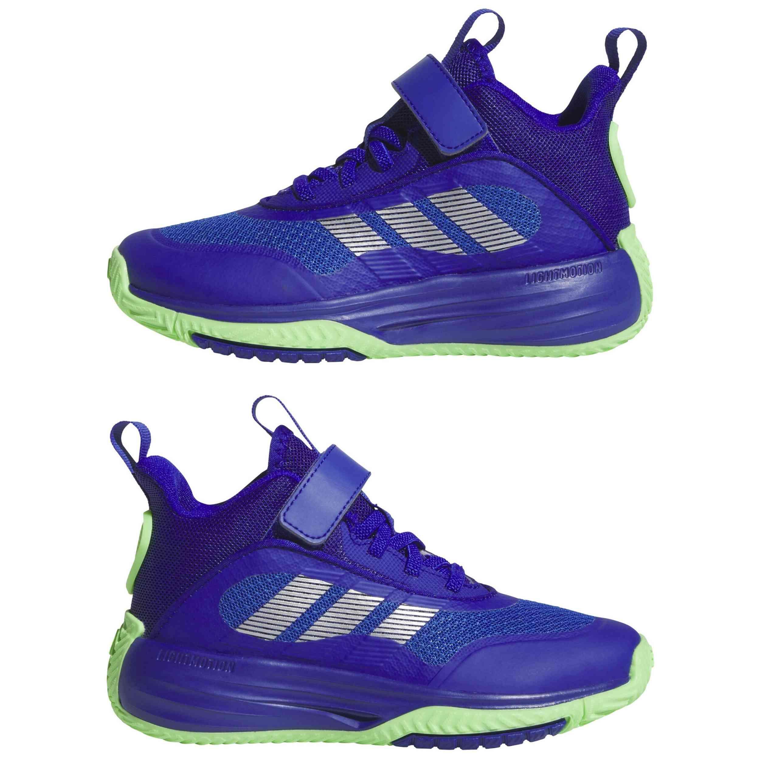 Tênis de basquete Adidas modelo JR9920 para crianças 3/5