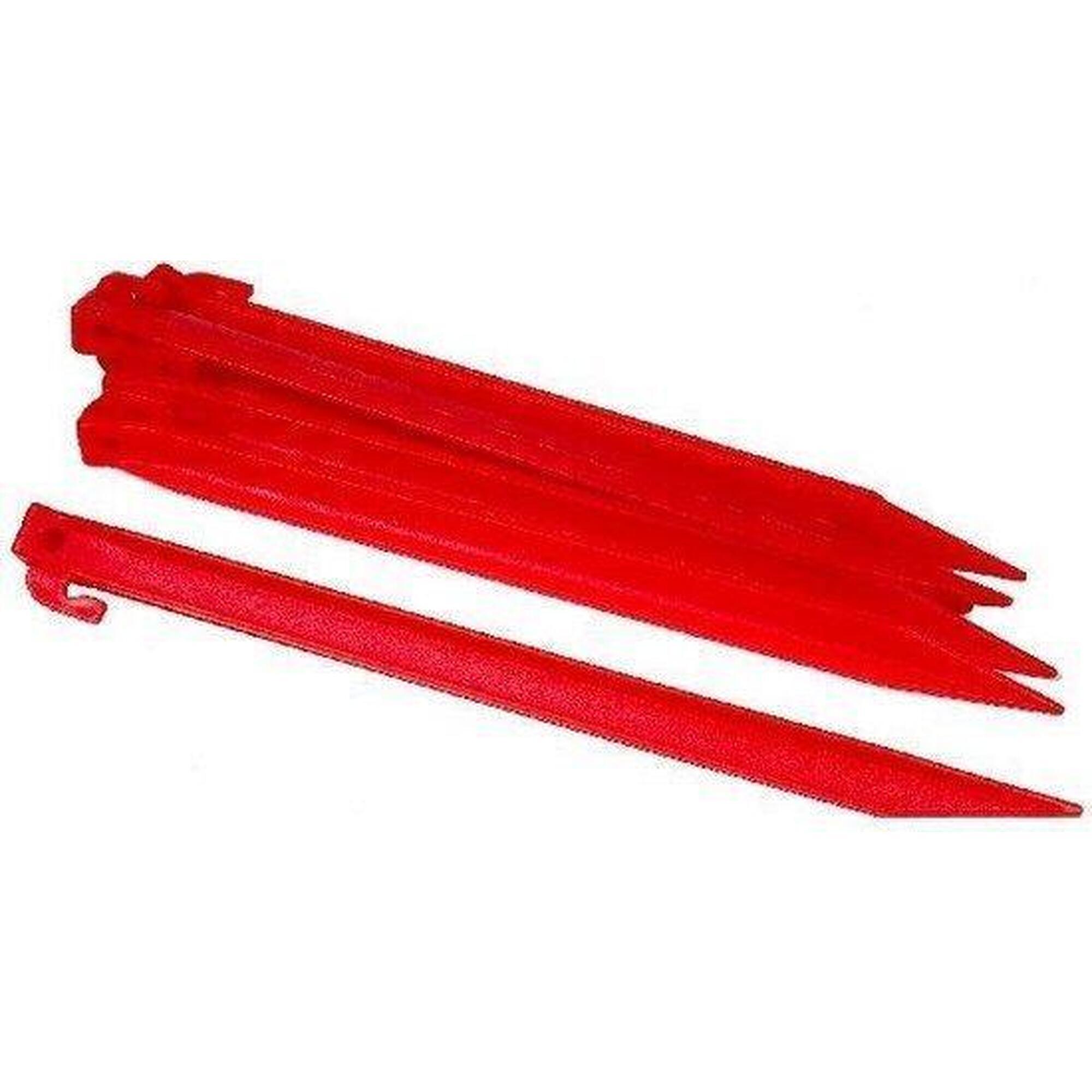 Outdoor - Piquets De Tente D'Extérieur En Plastique 30 Cm 6 Pièces - Piquet De Tente - Incolore - No Size - Decathlon