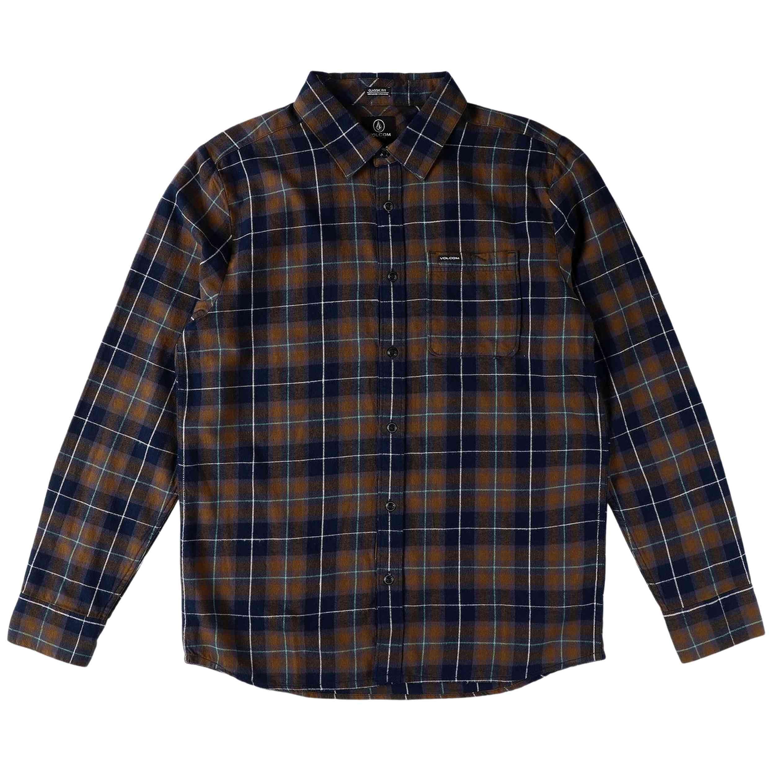 Camisa Volcom modelo A0532506-NVY para hombre 1/4