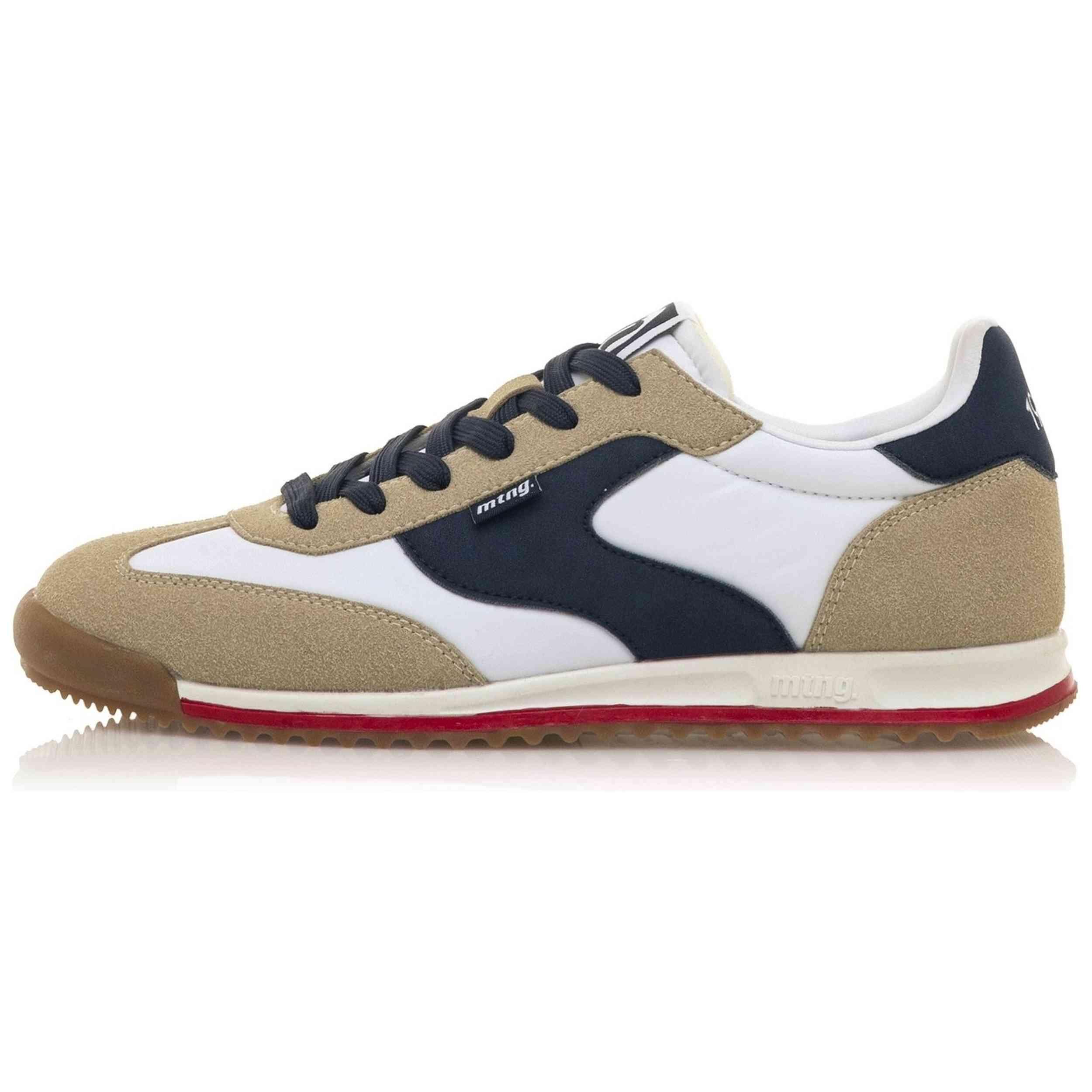 Mustang - Baskets Mustang Modèle 225-84787-c58422 Pour Homme - Chaussures De Sport - Beige - Decathlon
