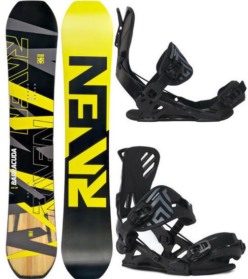 Zestaw Deska snowboardowa Raven Barracuda Carbon + wiązania RAVEN Pro GT ALU