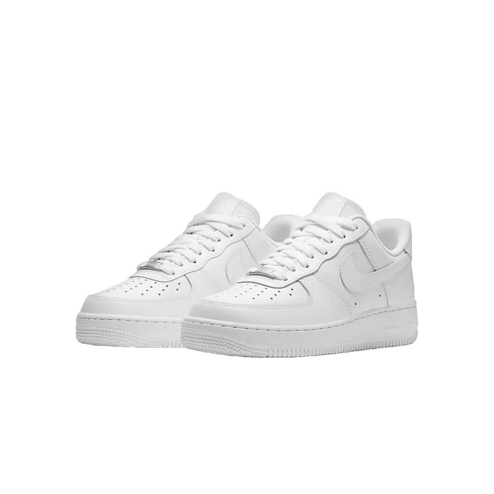 Chaussures Nike Air Force 1 '07 blanc pour femme 3/4