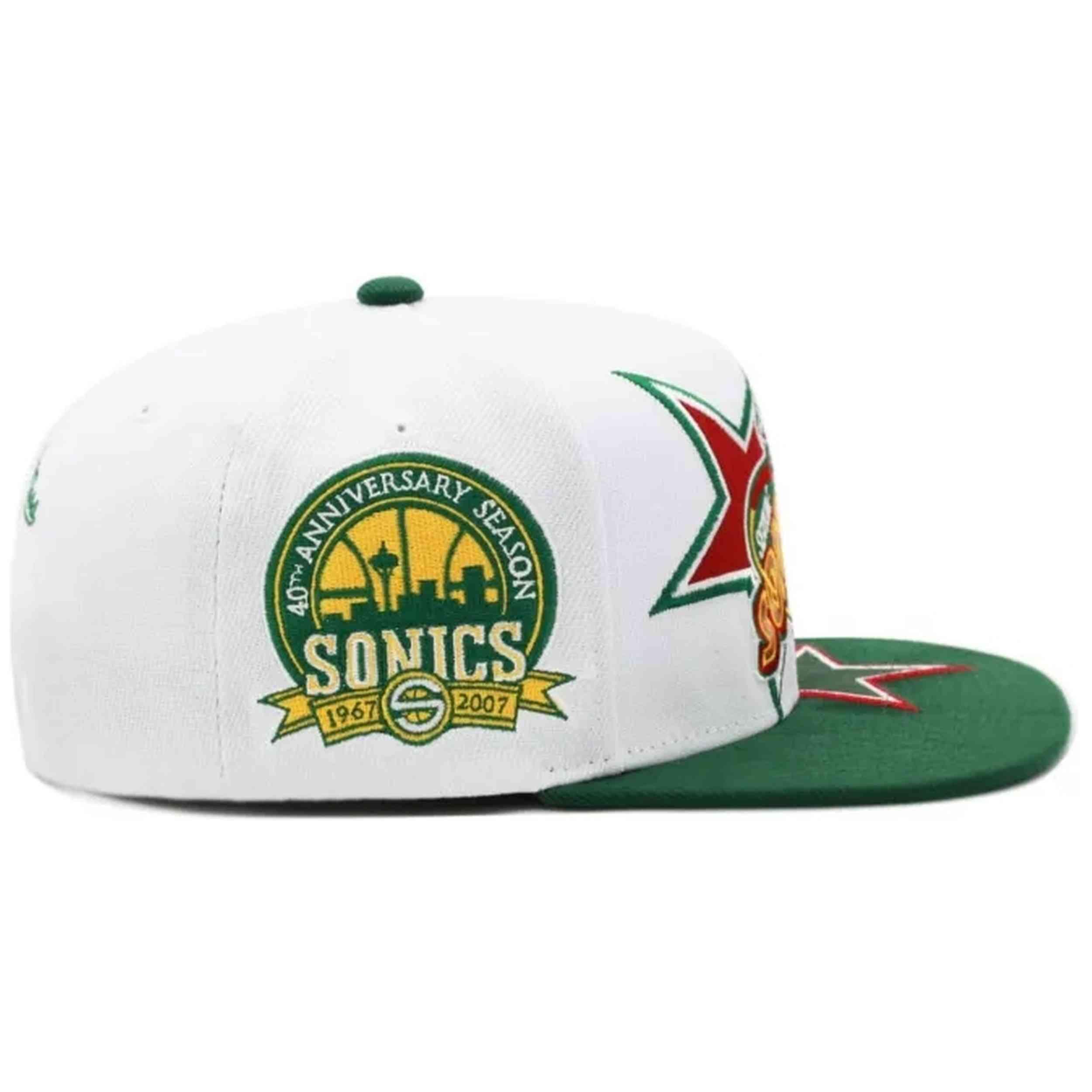 Gorra Mitchell & ness modelo HHSS6760-SSUYYPPPWHIT para unisex 2/3