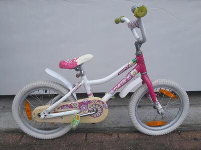 16 inch giant puddn met een terugtraprem.