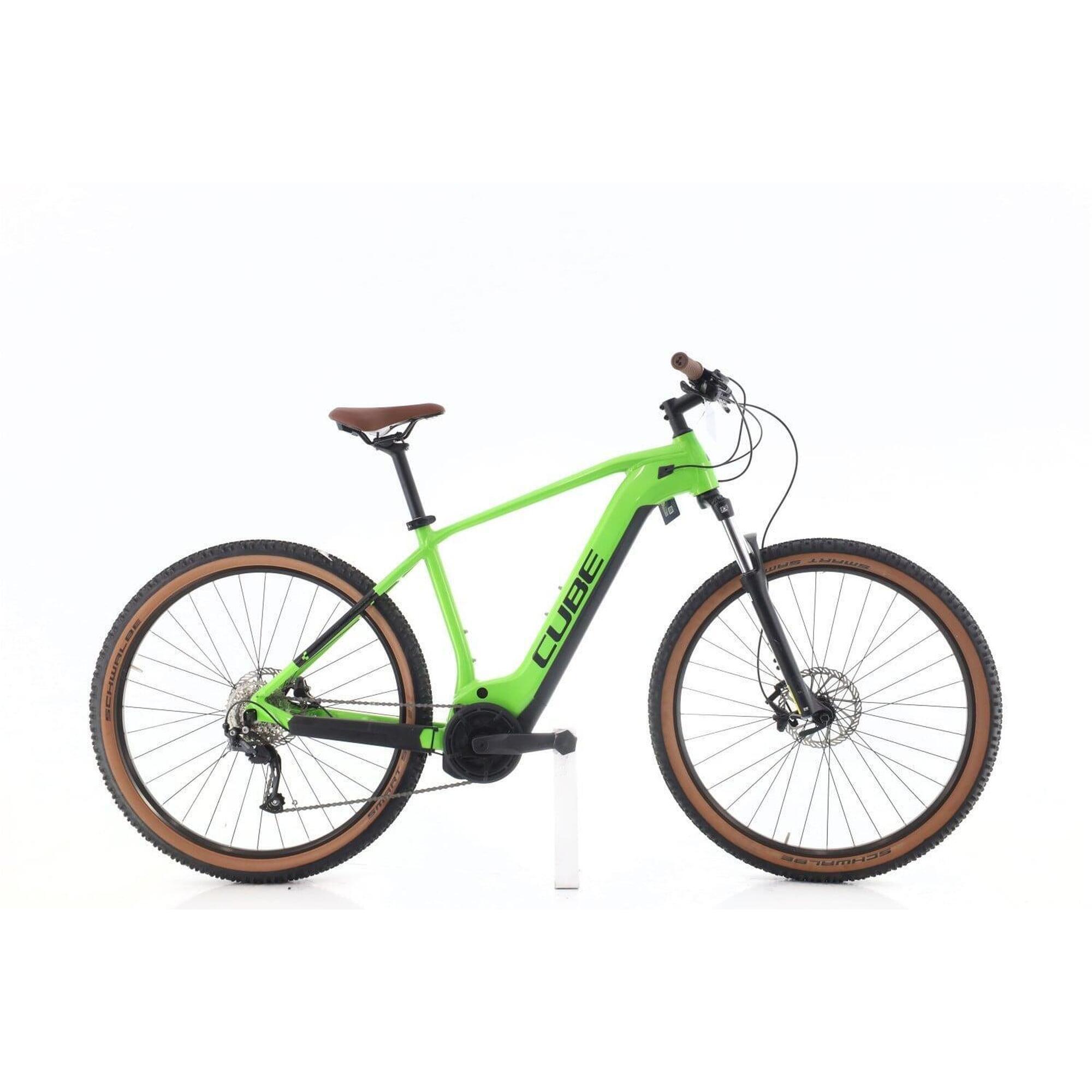 Cube - Ebike Reconditionné · Reaction Hybrid Pfm · Très Bon État - Vélo Tout Terrain - Vert - Xl - 185-195cm - Decathlon
