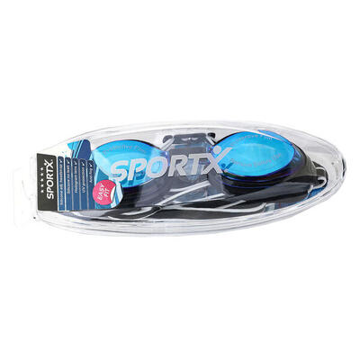 Sportx zwembril voor volwassenen holographic in doos.