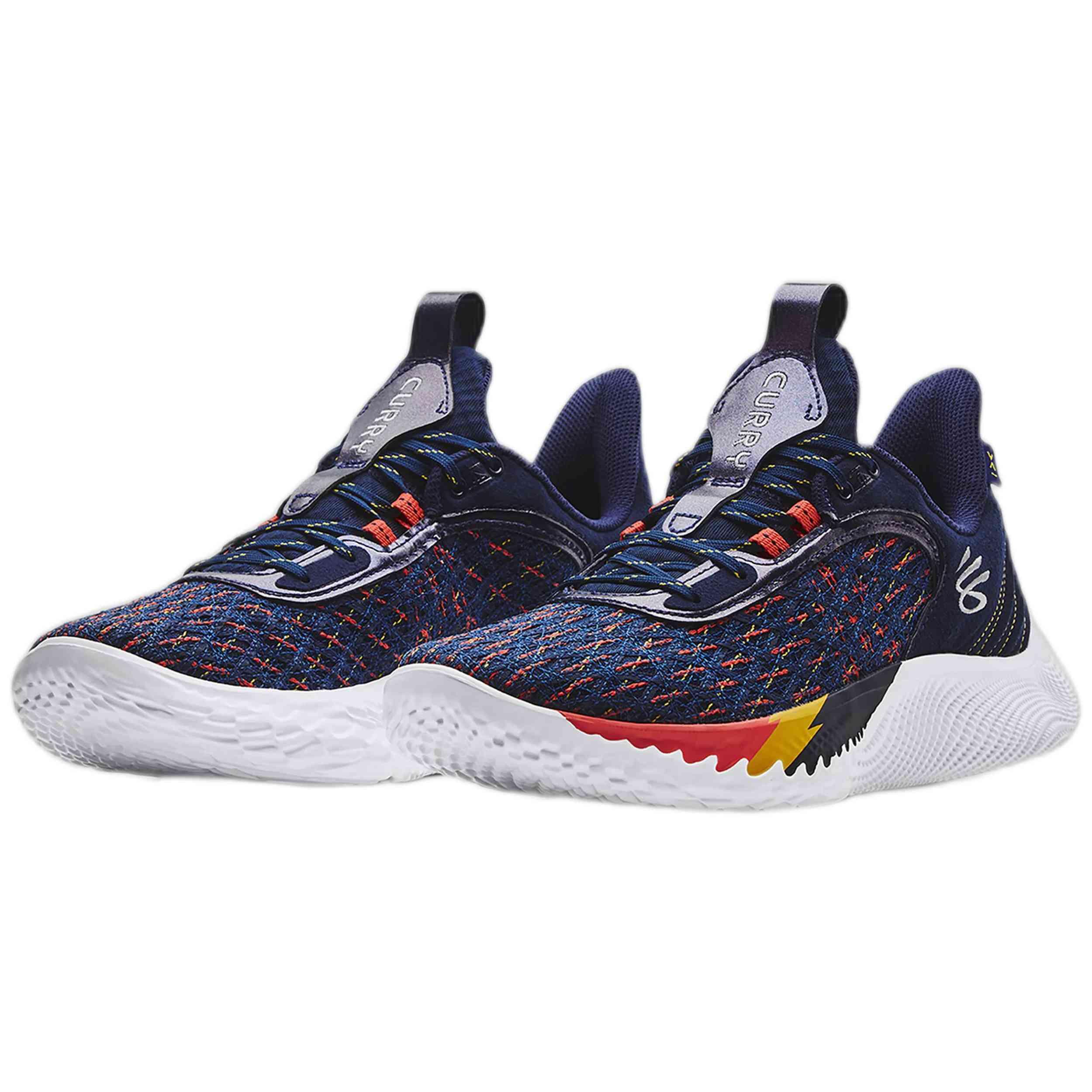 Tênis de basquete Under armour modelo 3025684-406 para homem 3/5