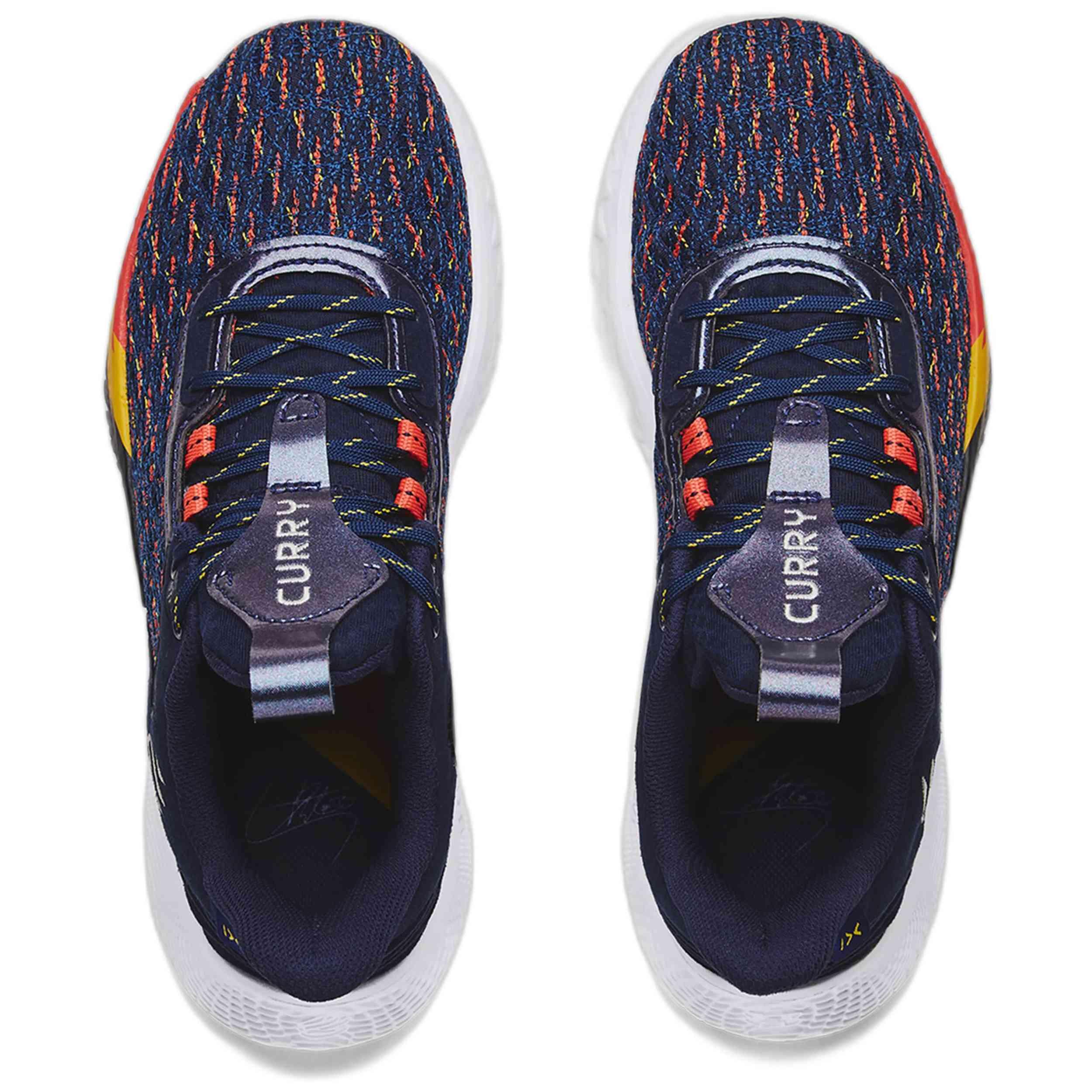 Tênis de basquete Under armour modelo 3025684-406 para homem 5/5