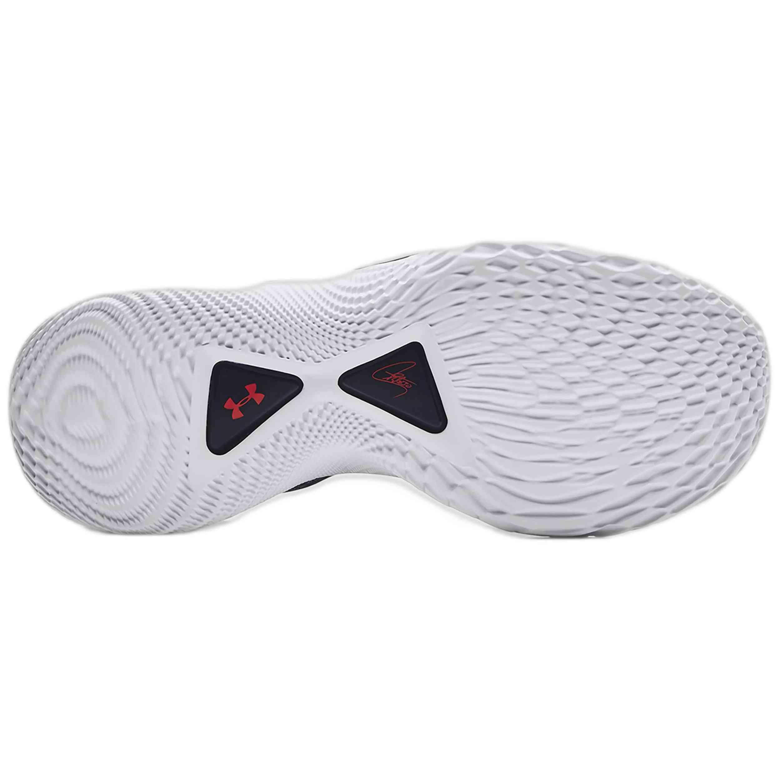 Tênis de basquete Under armour modelo 3025684-406 para homem 4/5