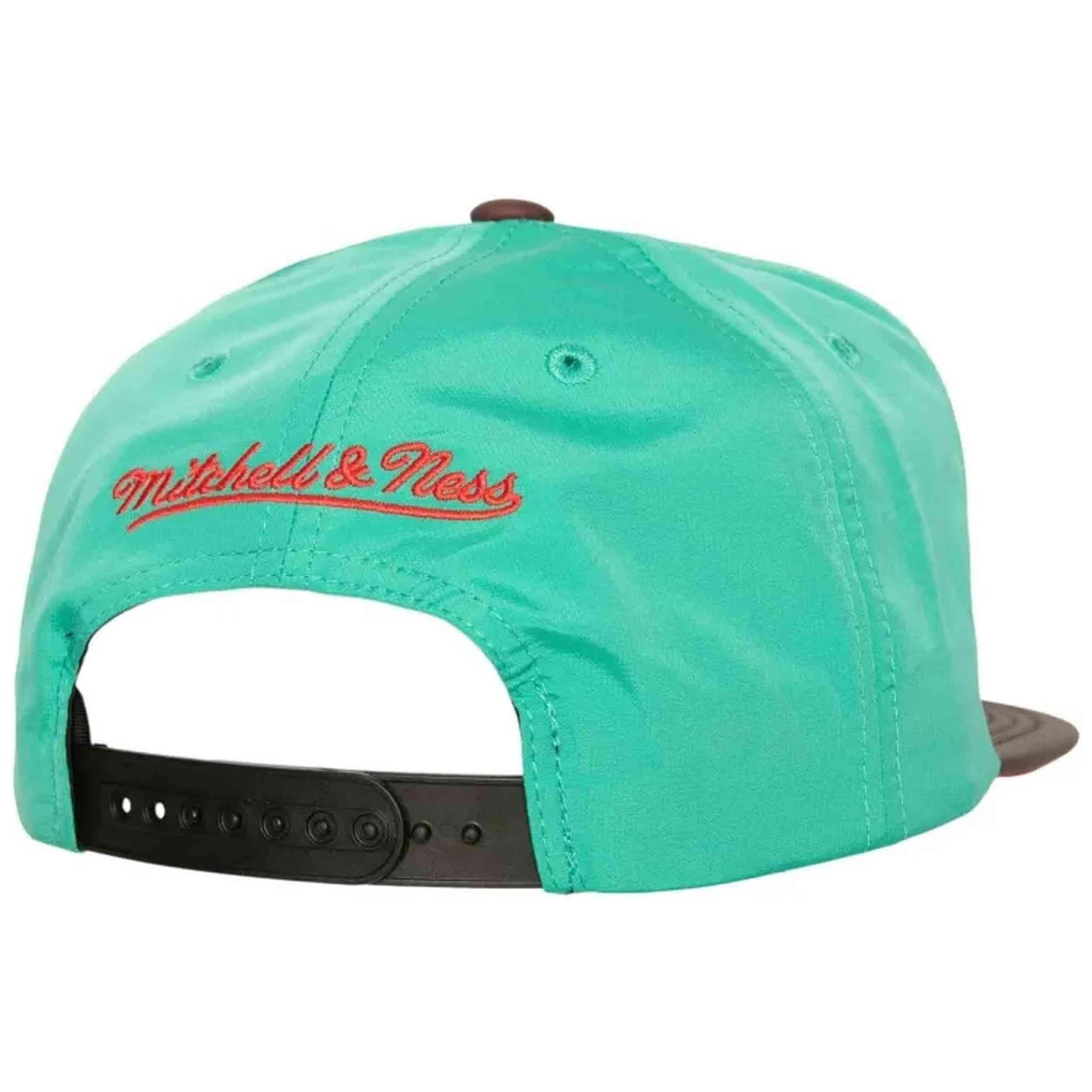 Casquette Mitchell & ness modèle HHSS6264-VGRYYPPPTEAL pour unisexe 2/2