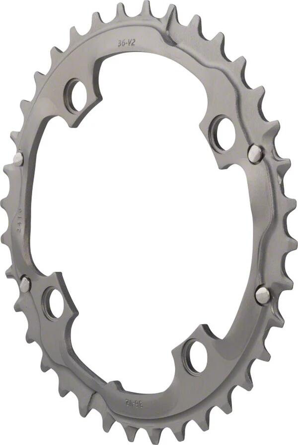 Placă pedalieră SRAM Truvativ Trushift 36T BCD 104 mm aluminiu