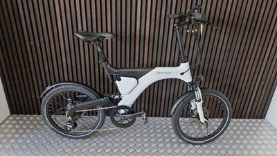 Ps1 - gebruikt elektrische hybridefiets 20" wit, 12 maanden garantie