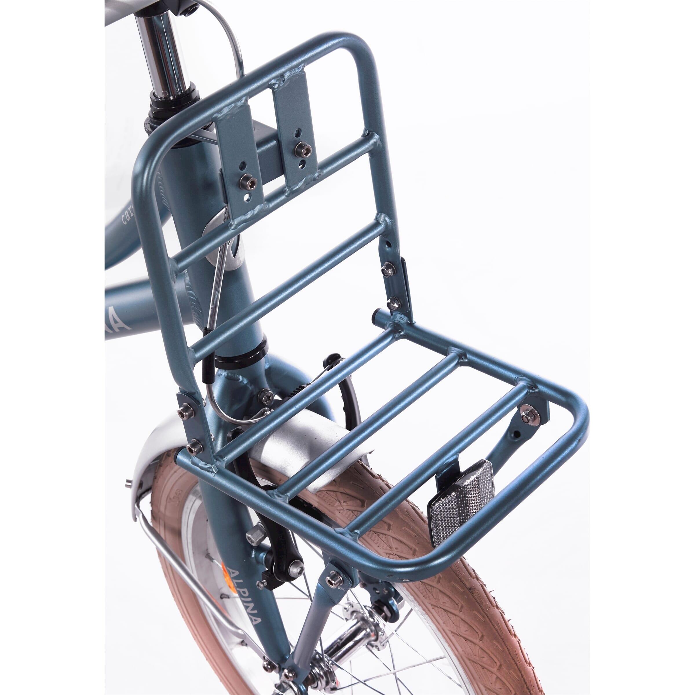 Alpina - Support Avant Alpina 18 Cargo Steel Blue Matt - Adaptateur Pour Porte Vélo - Bleu - No Size - Decathlon