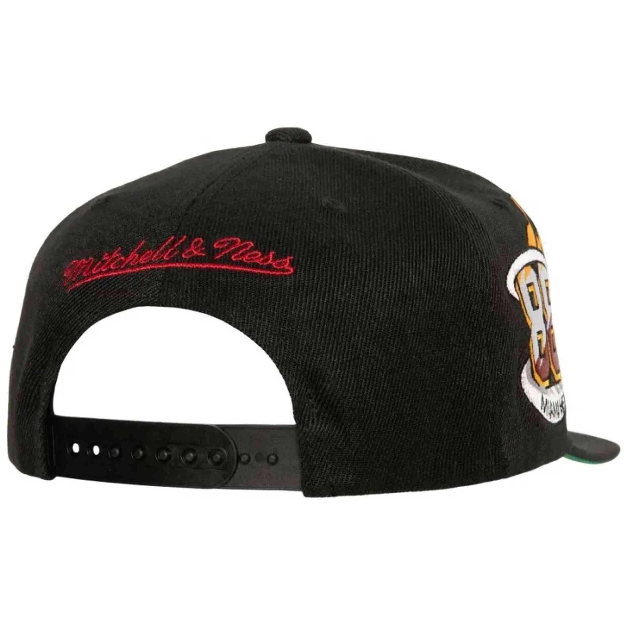 Gorra Mitchell & ness modelo HHSS5803-MHEYYPPPBLCK para unisex 2/3