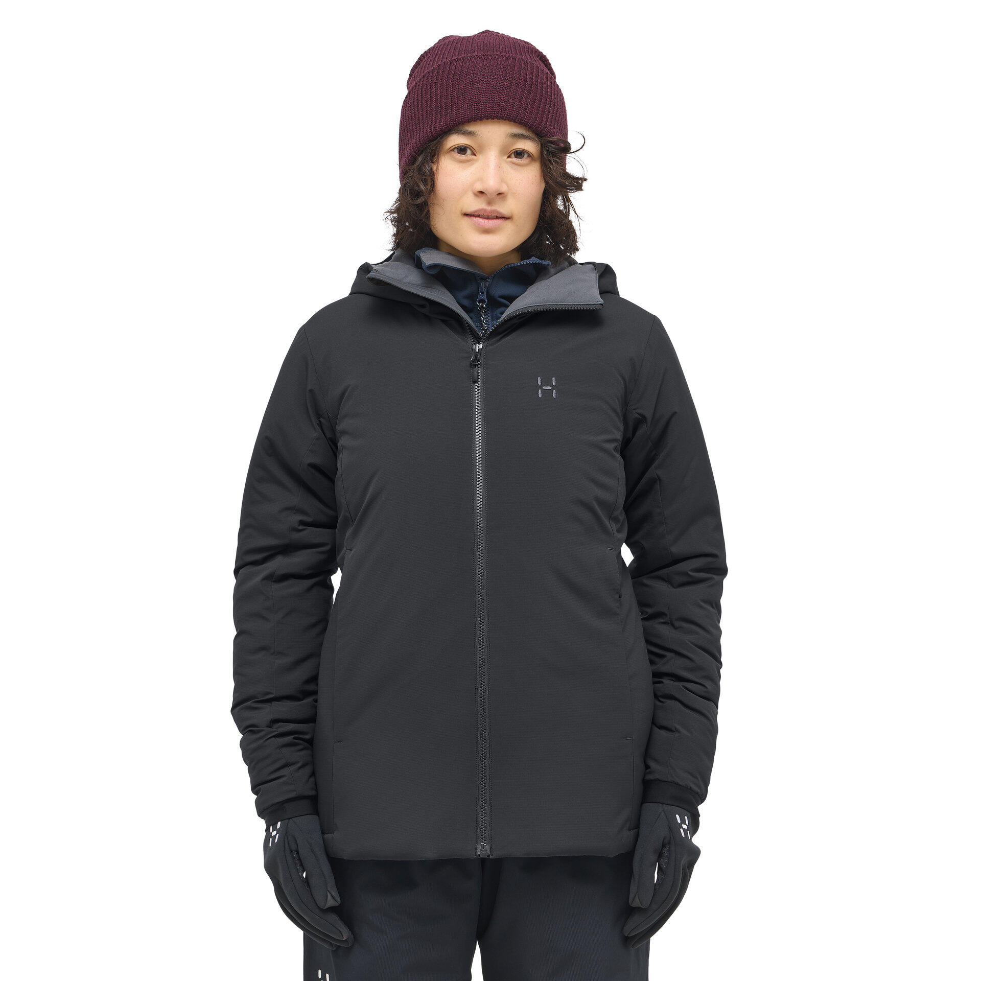 Chaqueta con capucha impermeable mujer Haglöfs Mimic Alert 2/5